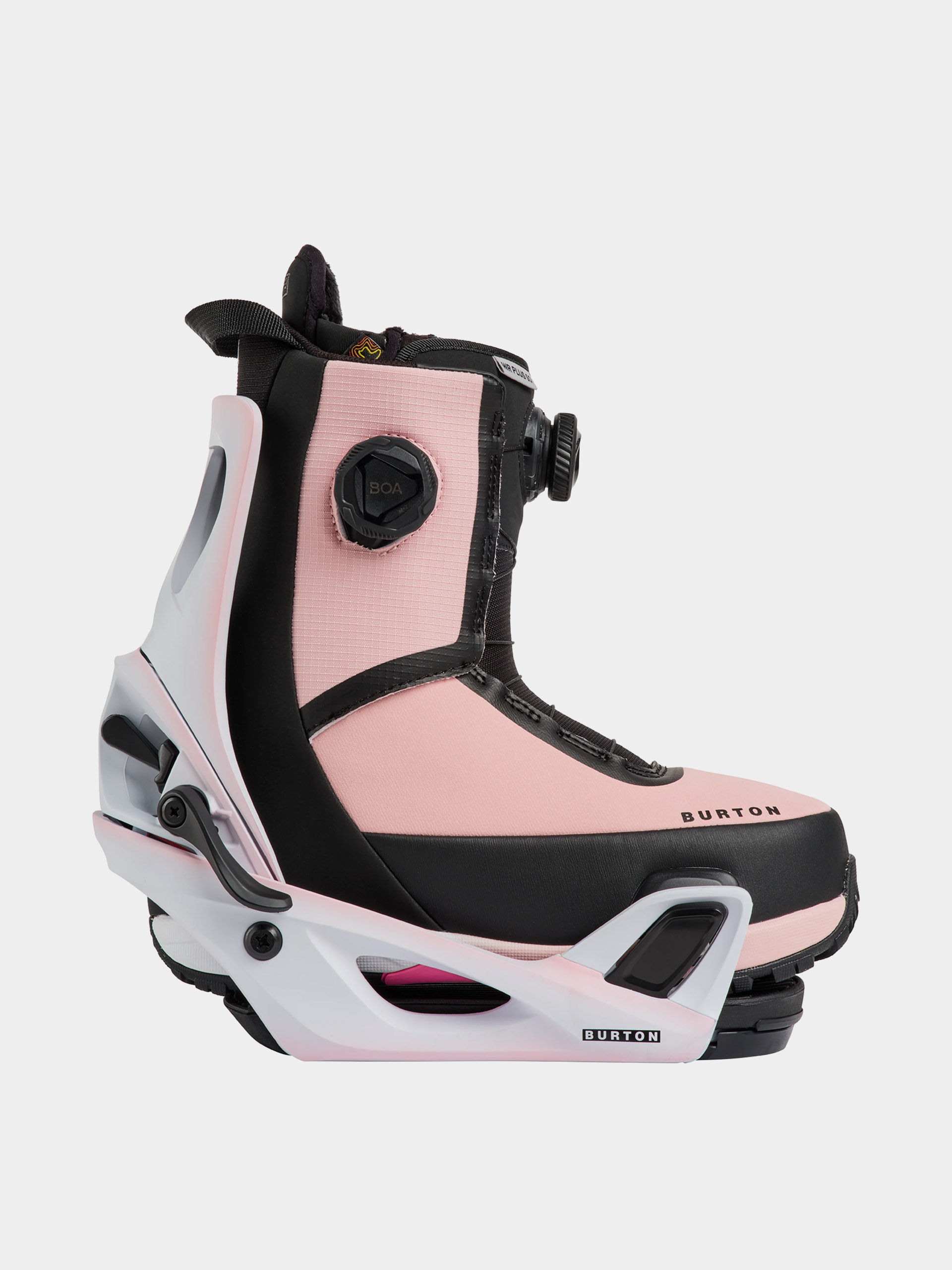 Damskie Wiązania snowboardowe Burton Step On Re:Flex (pink outline)