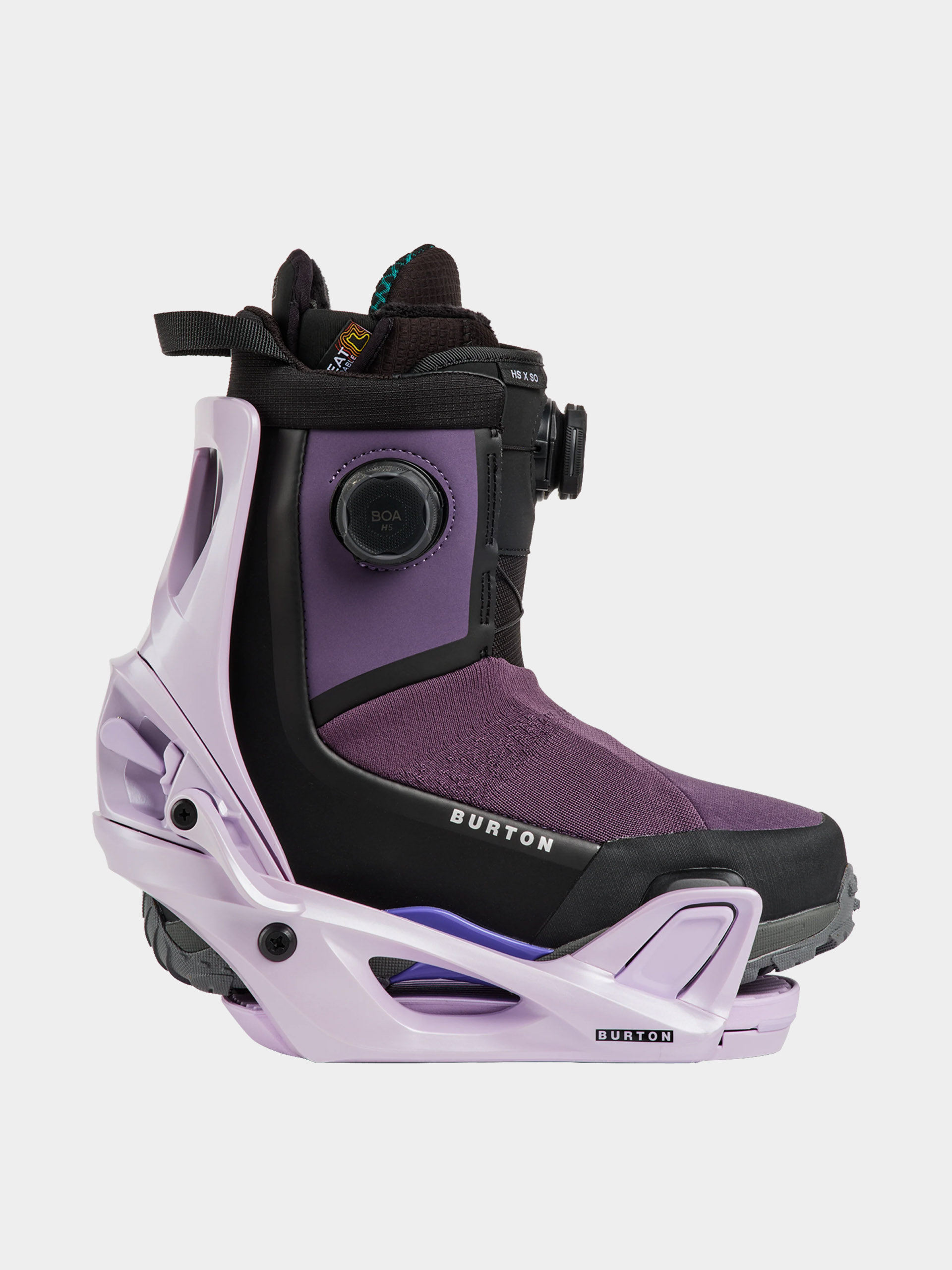 Damskie Wiązania snowboardowe Burton Step On Re:Flex (moondust purple)