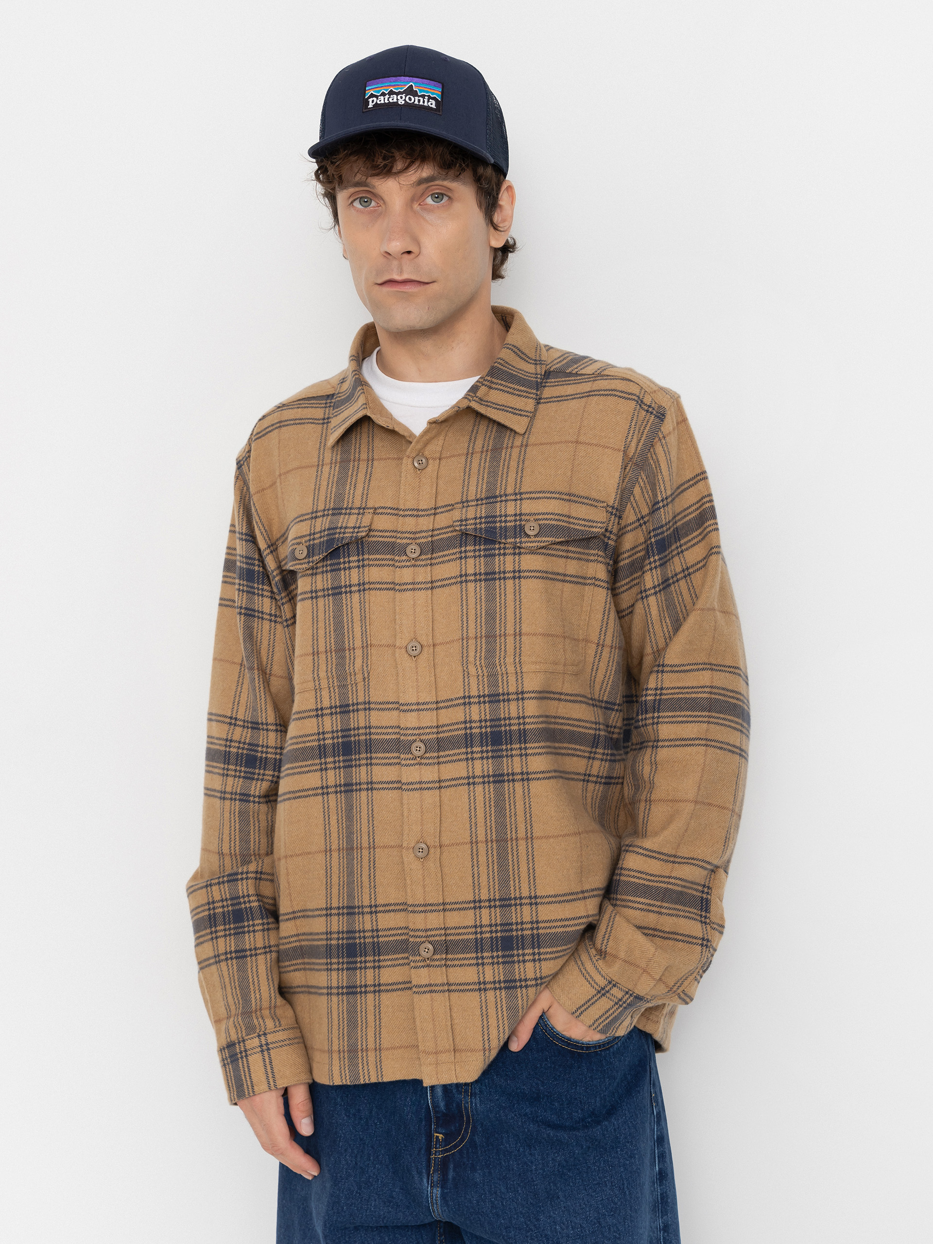Koszula Patagonia Fjord Flannel (dissolve slab khaki)