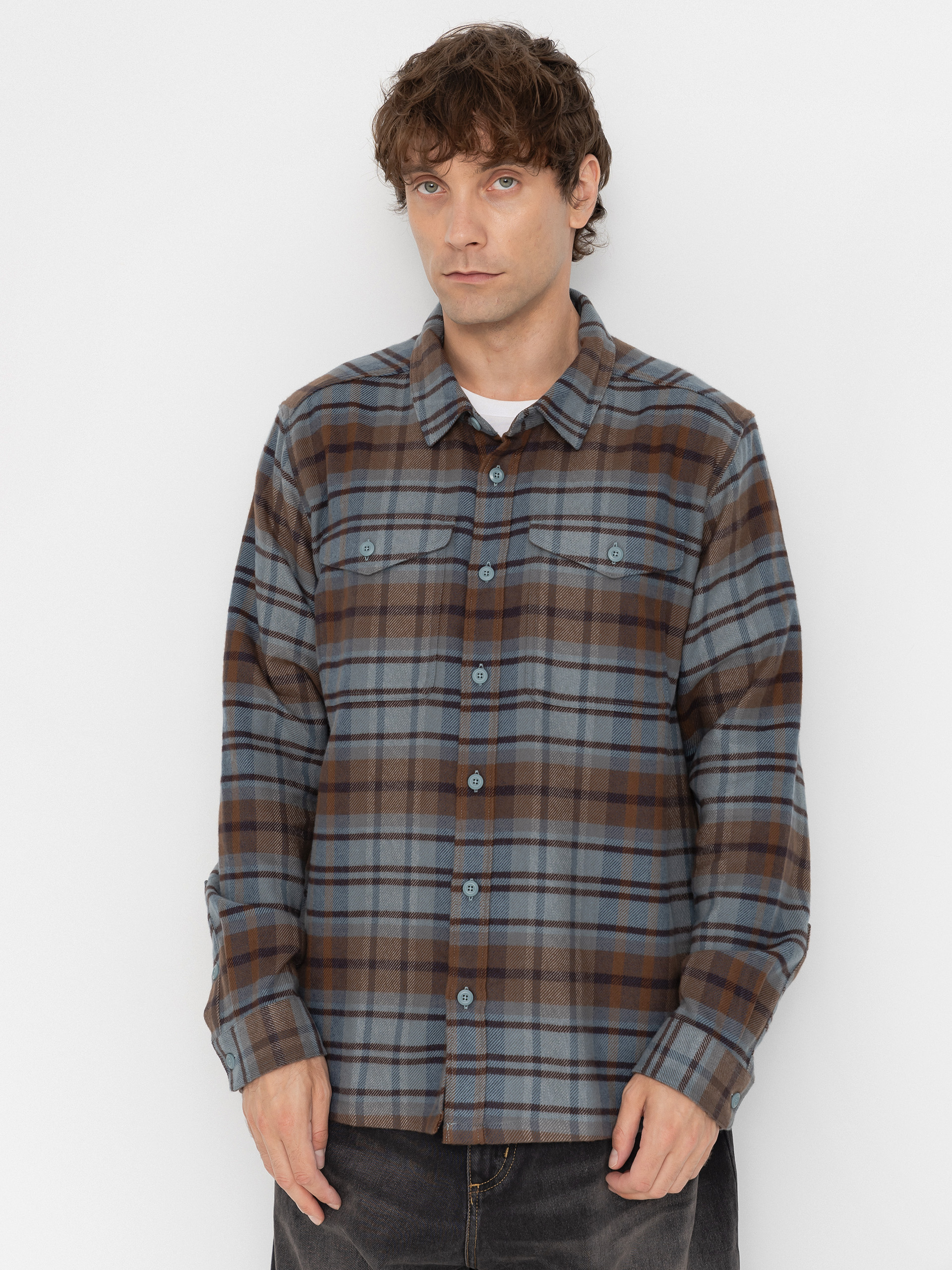 Koszula Patagonia Fjord Flannel (rising storm blue sage)