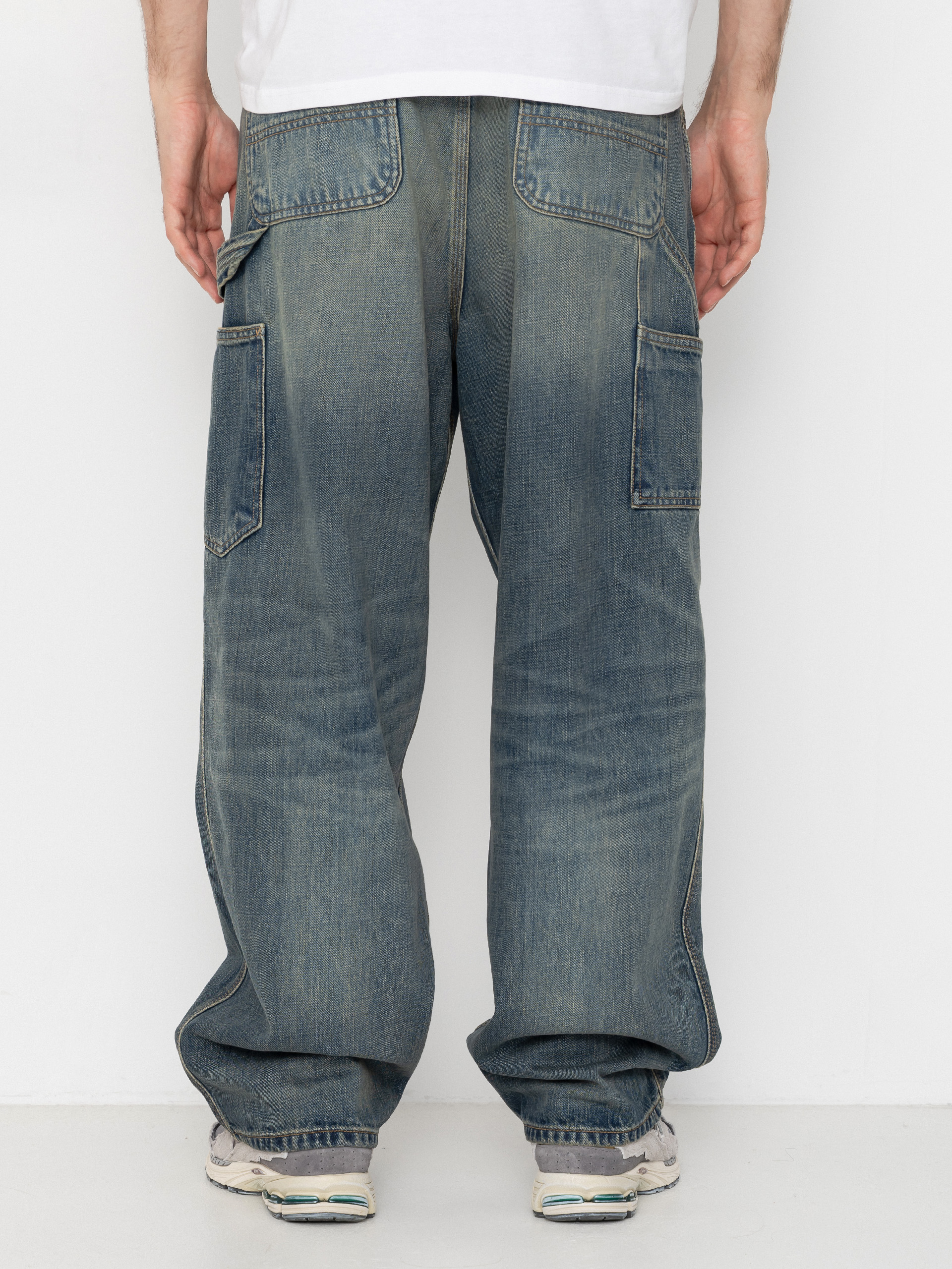 Spodnie Carhartt WIP OG Single Knee (blue/worn used wash)