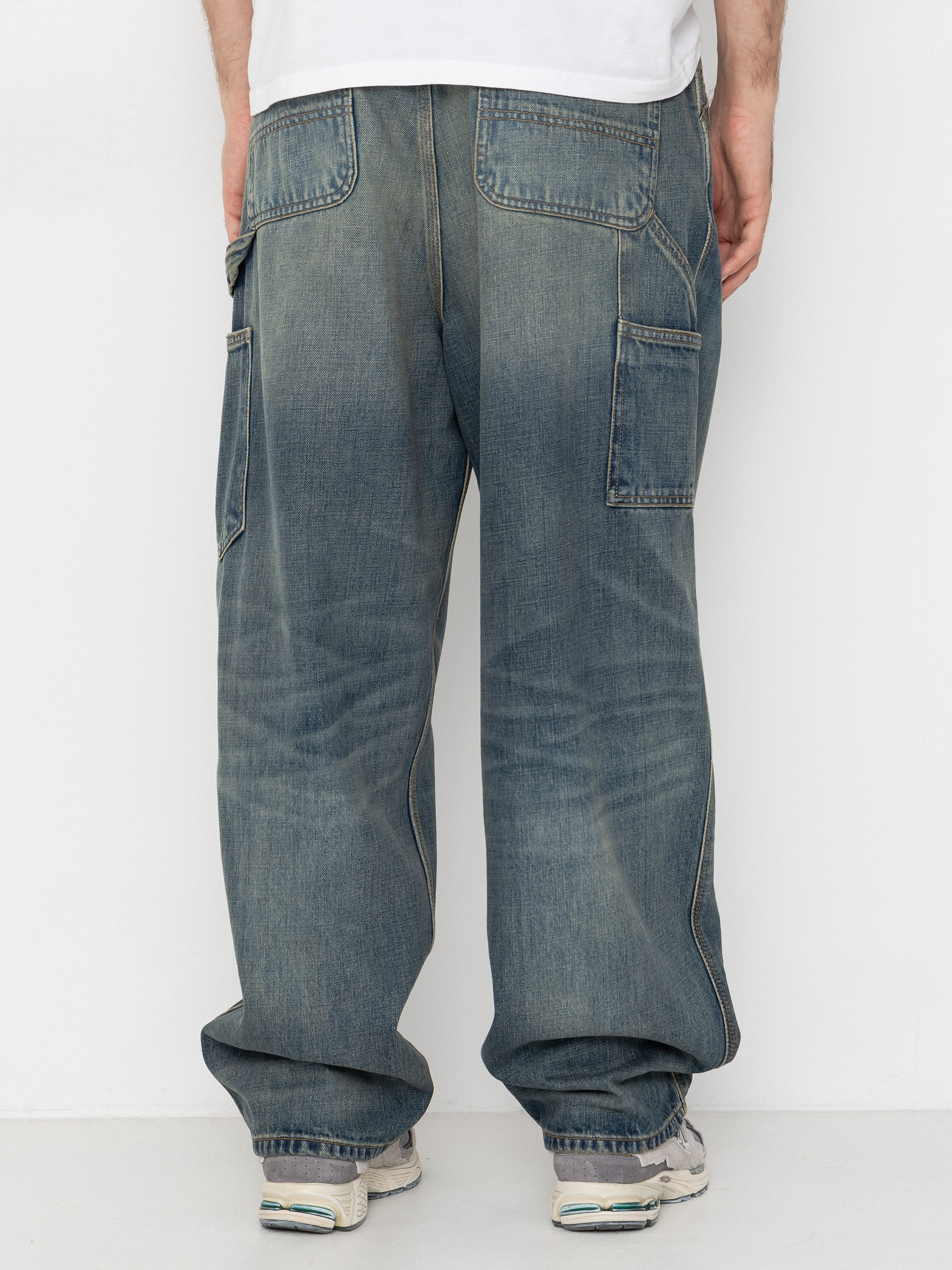 Spodnie Carhartt WIP OG Single Knee (blue/worn used wash)
