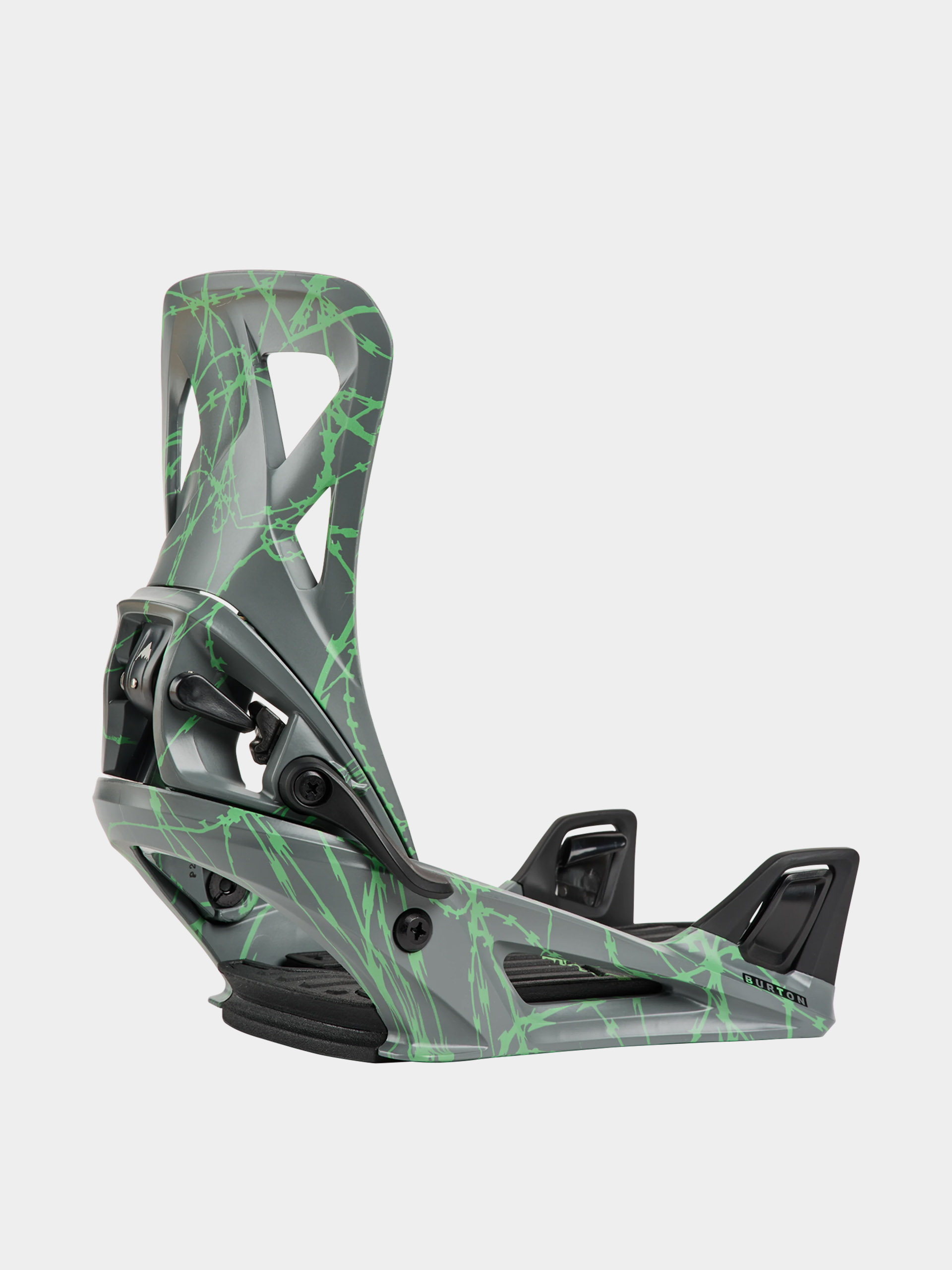 Męskie Wiązania snowboardowe Burton Step On Re:Flex (gray/green voltage)