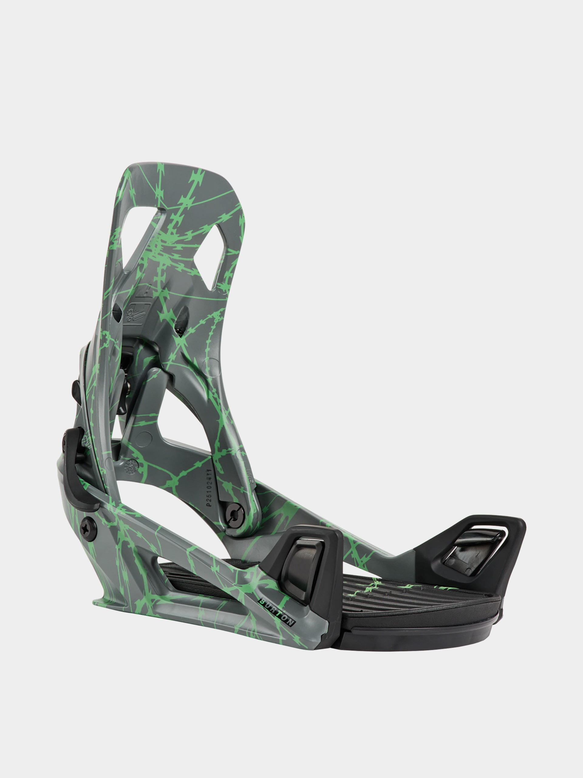 Męskie Wiązania snowboardowe Burton Step On Re:Flex (gray/green voltage)