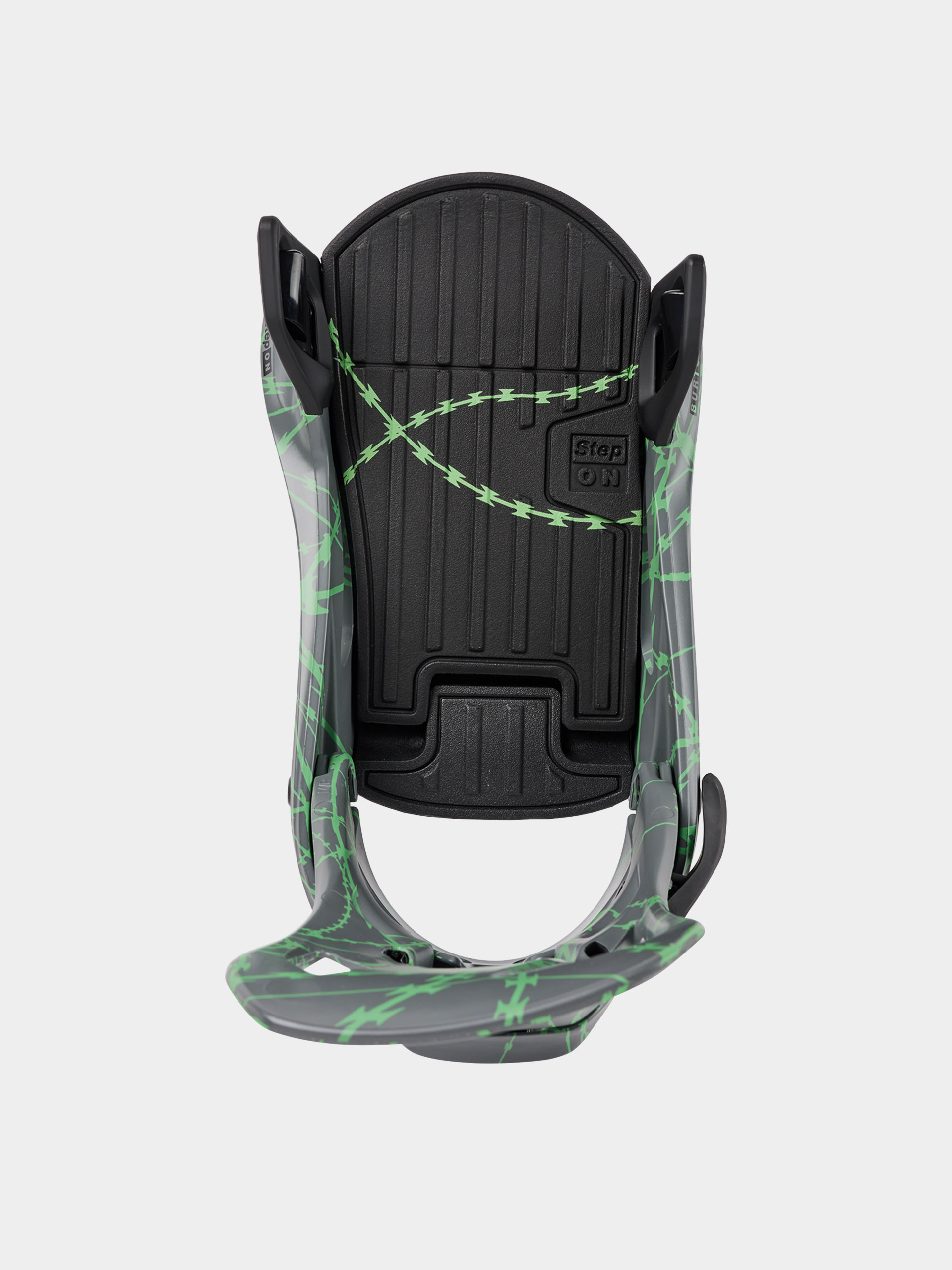 Męskie Wiązania snowboardowe Burton Step On Re:Flex (gray/green voltage)