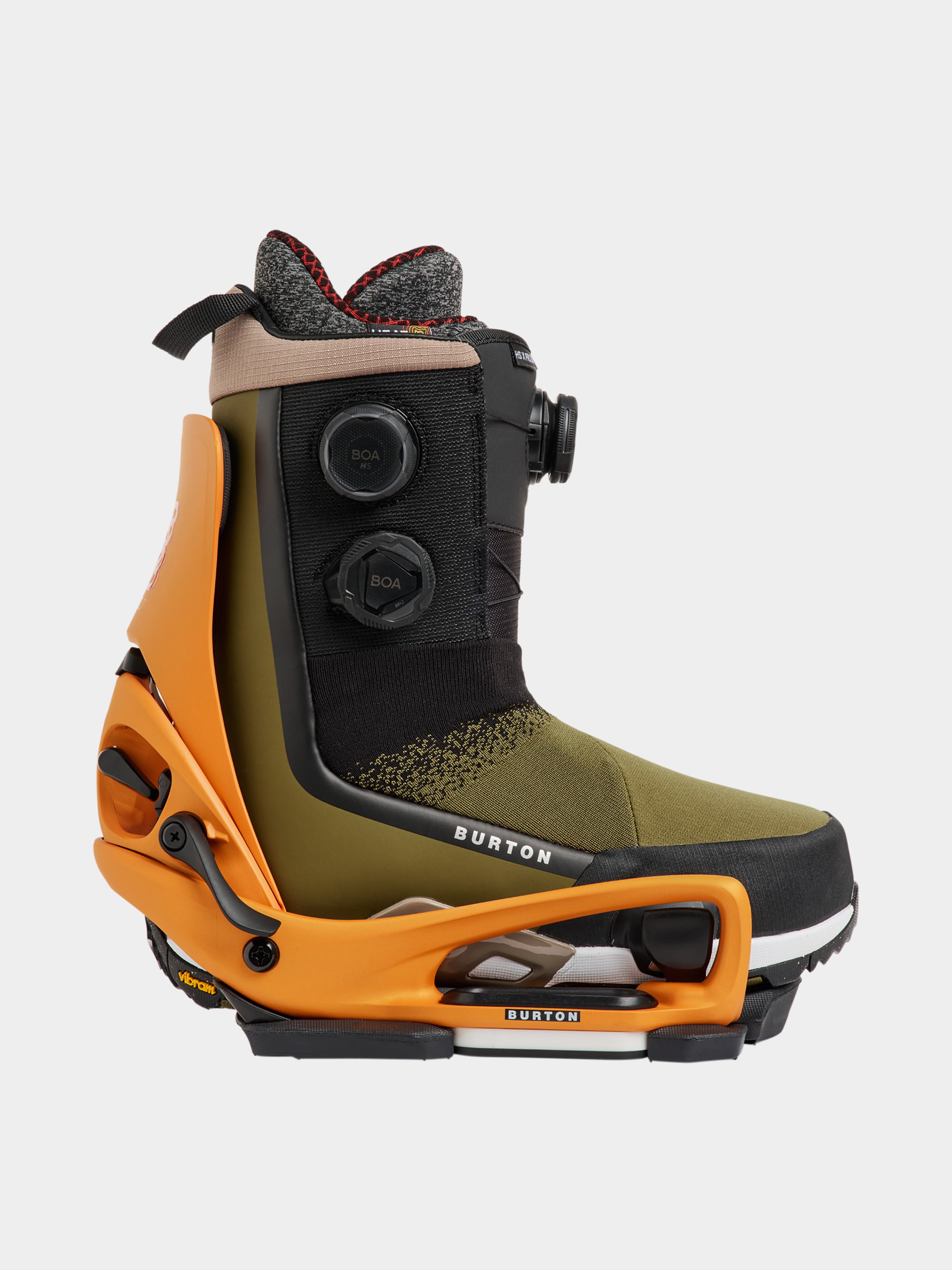 Męskie Wiązania snowboardowe Burton Step On Cartel X Est (goldfish orange)