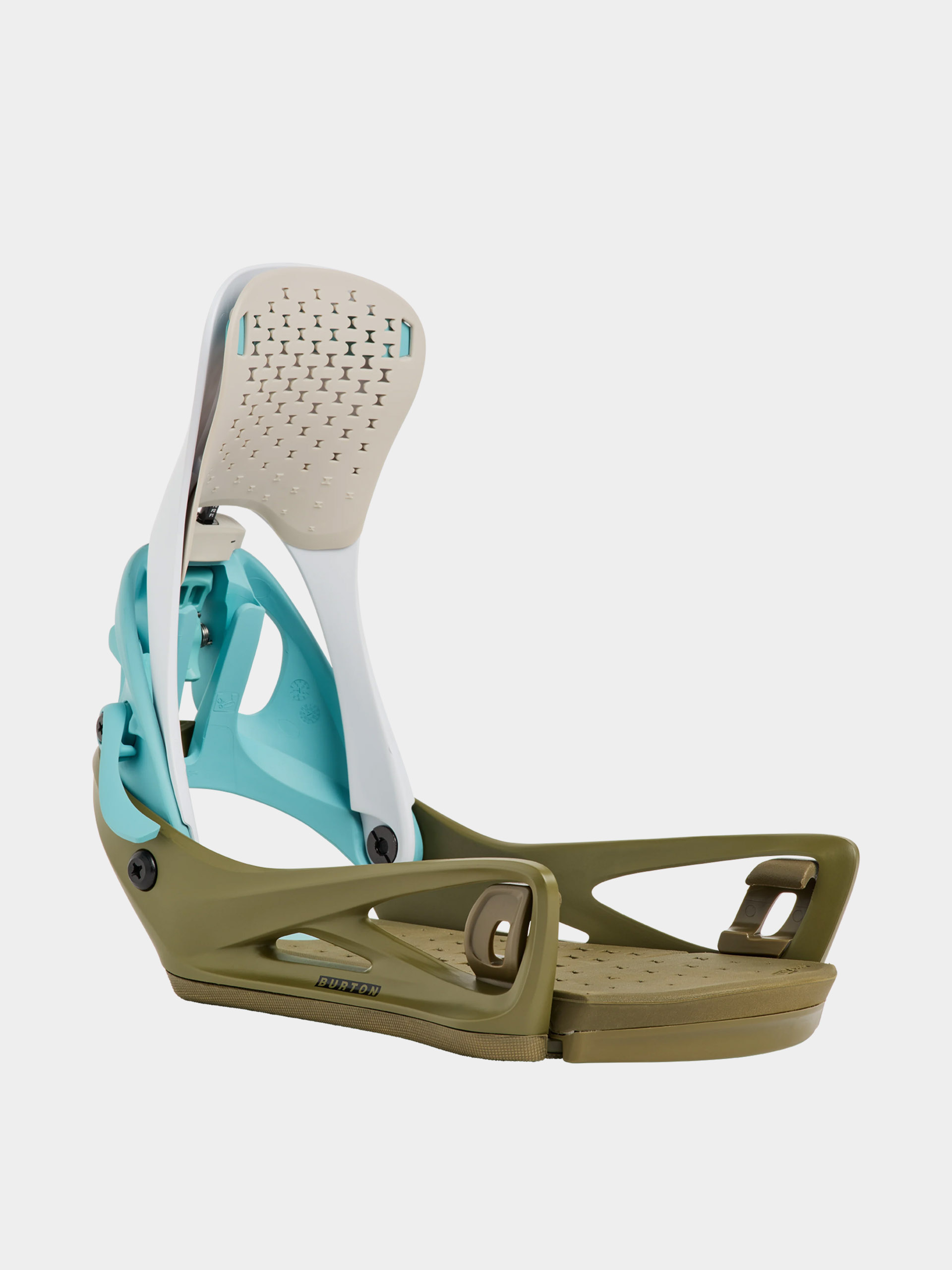 Męskie Wiązania snowboardowe Burton Step On Genesis Re:Flex (white/dried moss)