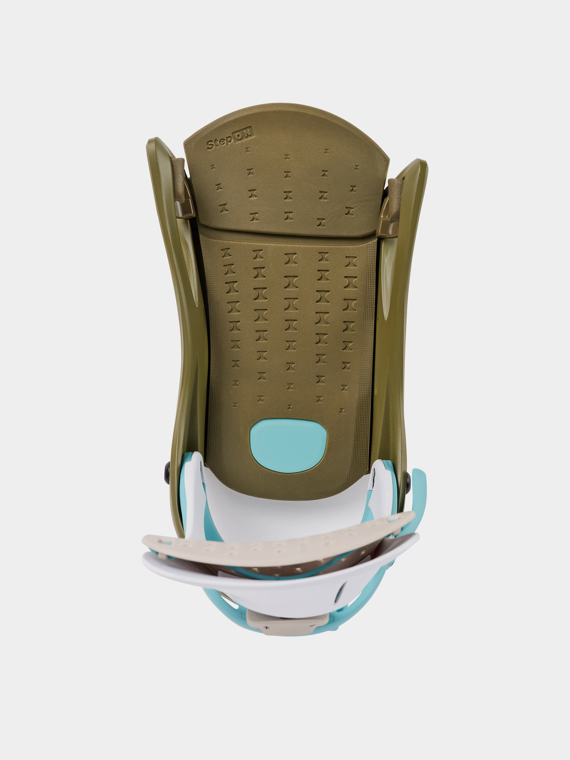 Męskie Wiązania snowboardowe Burton Step On Genesis Re:Flex (white/dried moss)