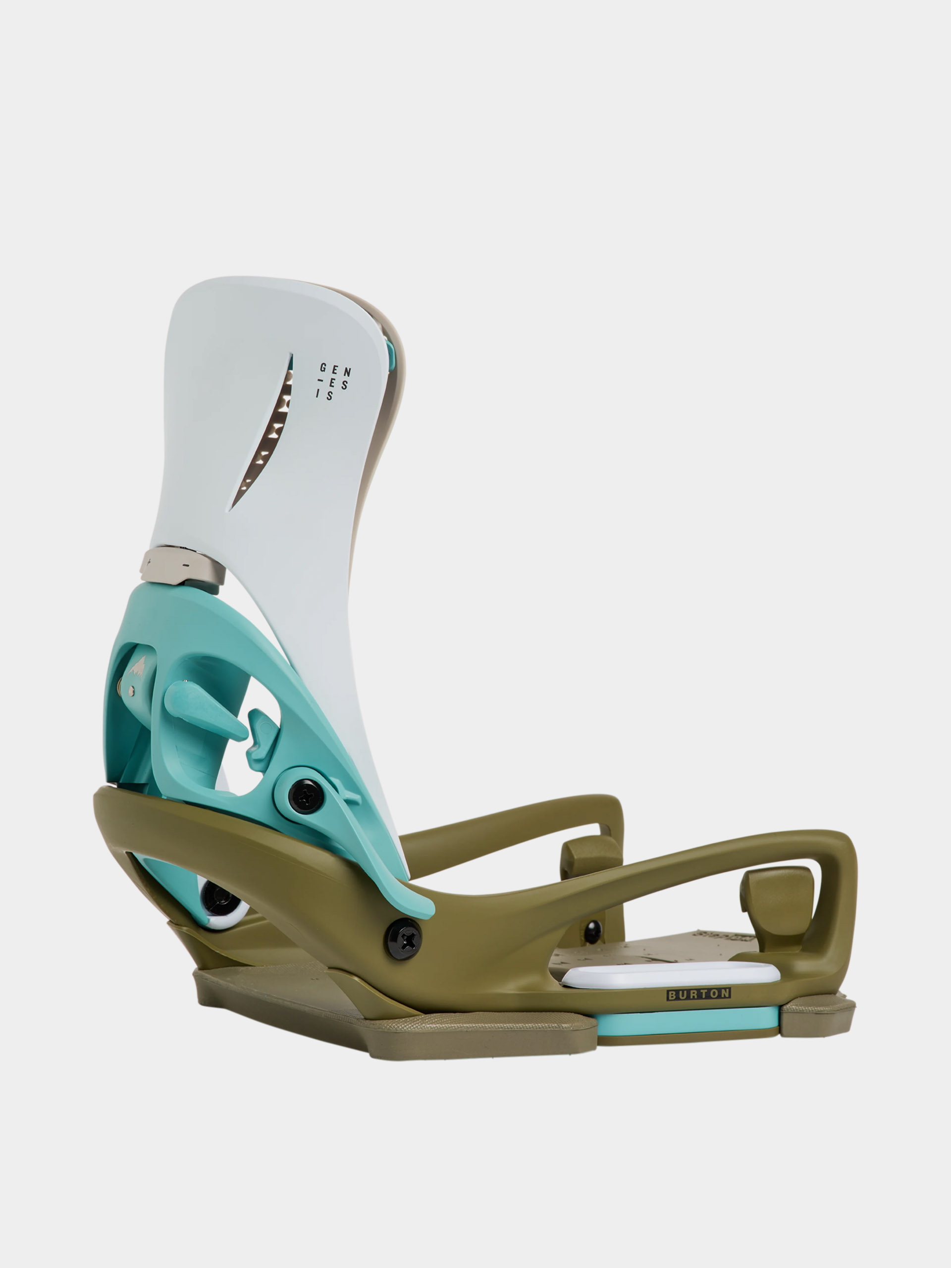 Męskie Wiązania snowboardowe Burton Step On Genesis Est (white/dried moss)