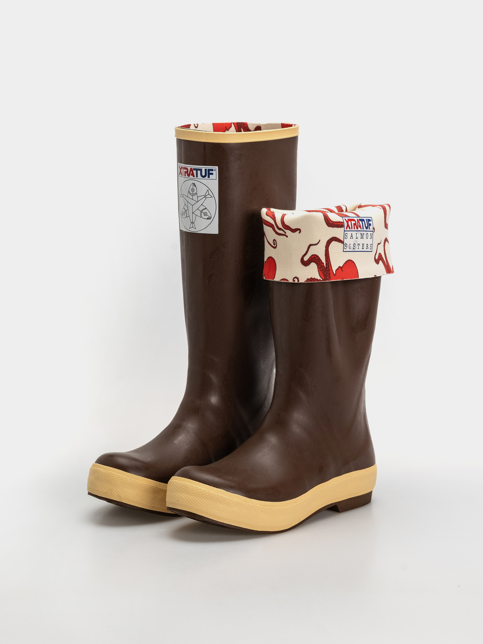 Buty Xtratuf Salmon Sisters 15 Legacy Boot Wmn (chocolate octopus)