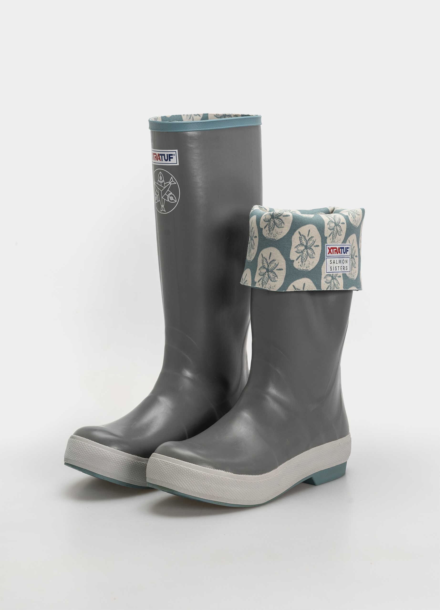 Buty Xtratuf Salmon Sisters 15 Legacy Boot Wmn (grey sand dollar)