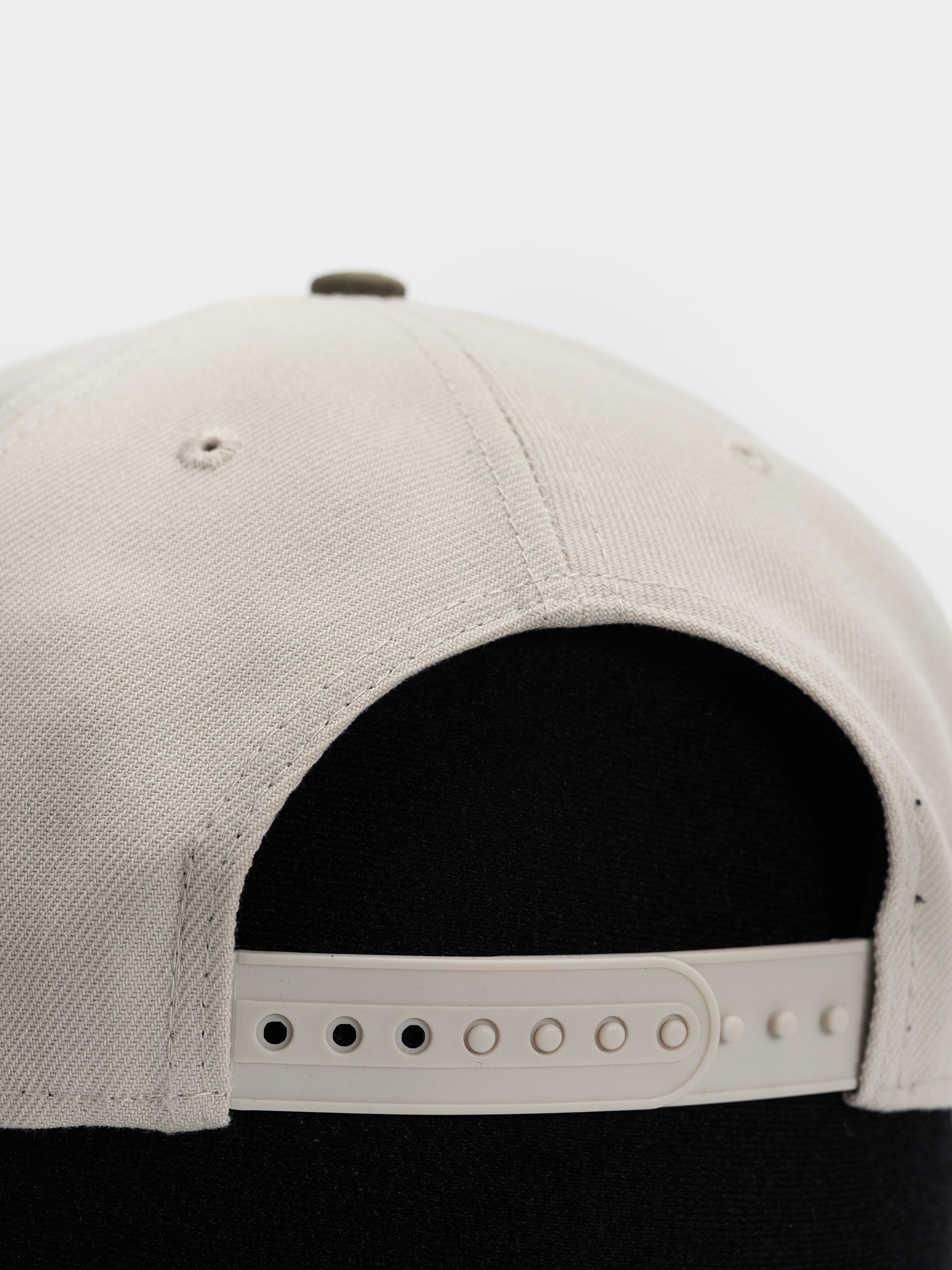 Czapka z daszkiem New Era Suede Visor Eframe Los Agneles Dodgers (stone/green)