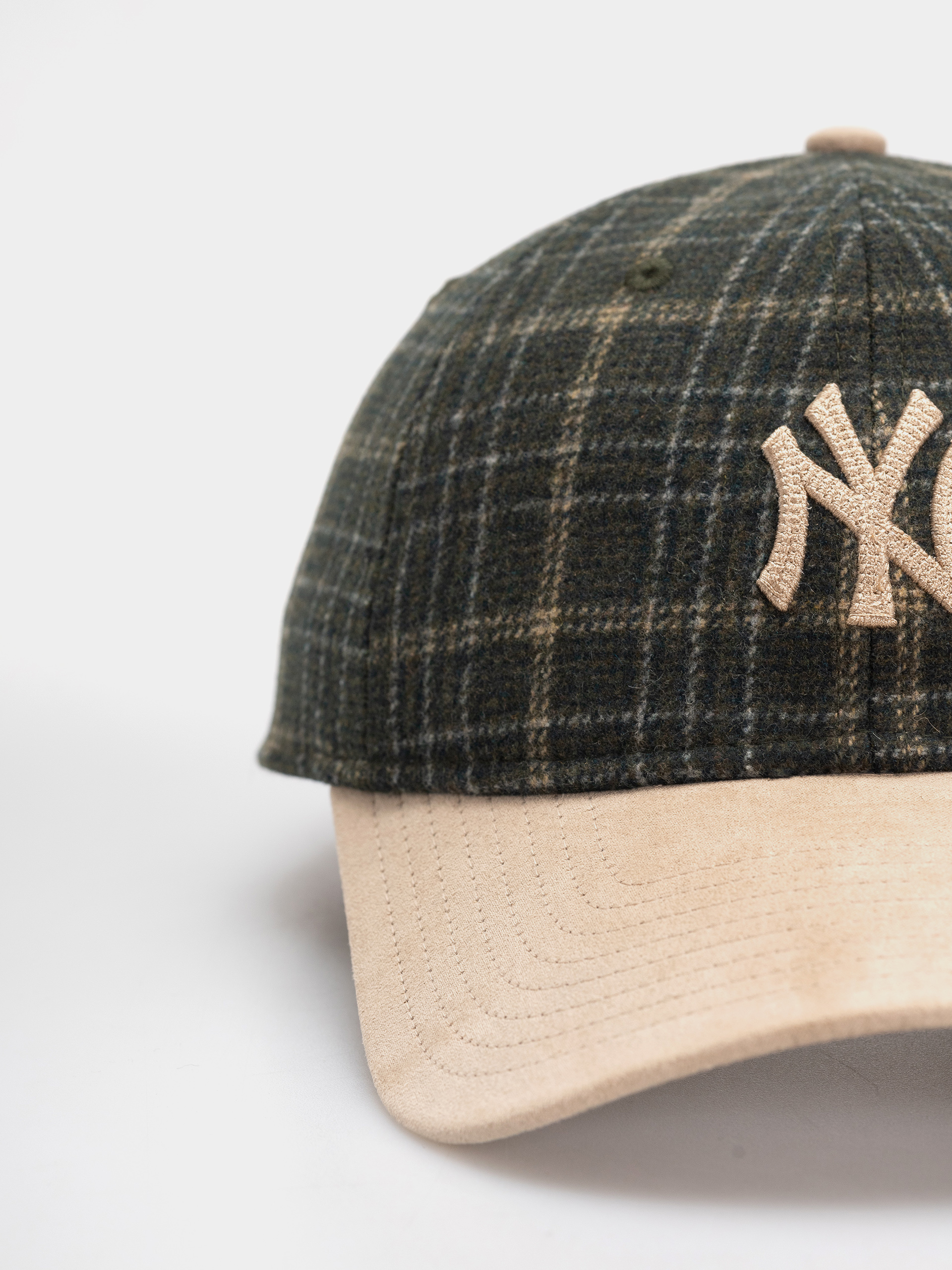 Czapka z daszkiem New Era Mix Check 9Twenty New York Yankees (navy check)