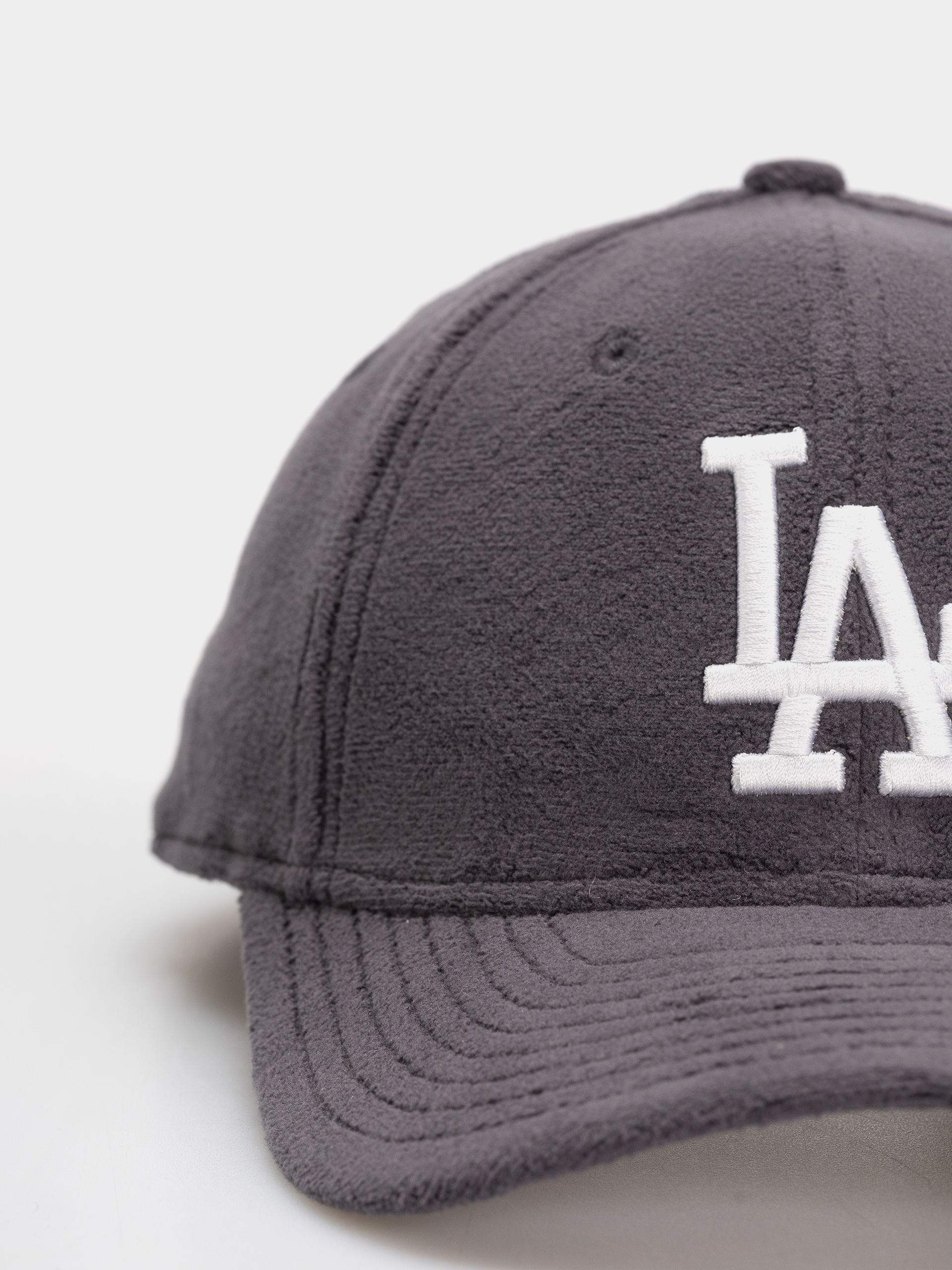 Czapka z daszkiem New Era Fleece 9Forty Mc Los Agneles Dodgers (black)