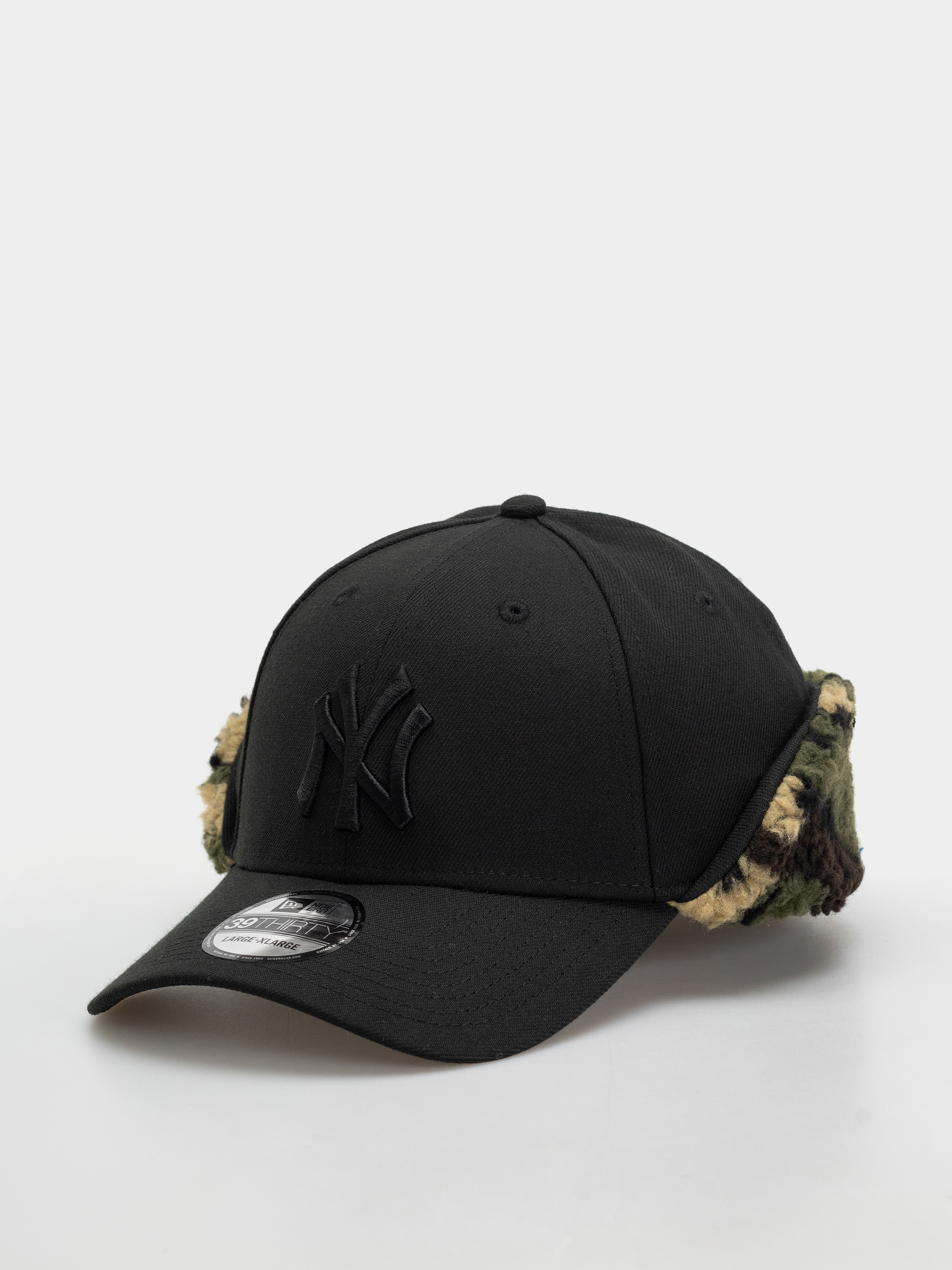 Czapka z daszkiem New Era 39Thirty Downflap New York Yankees (black)