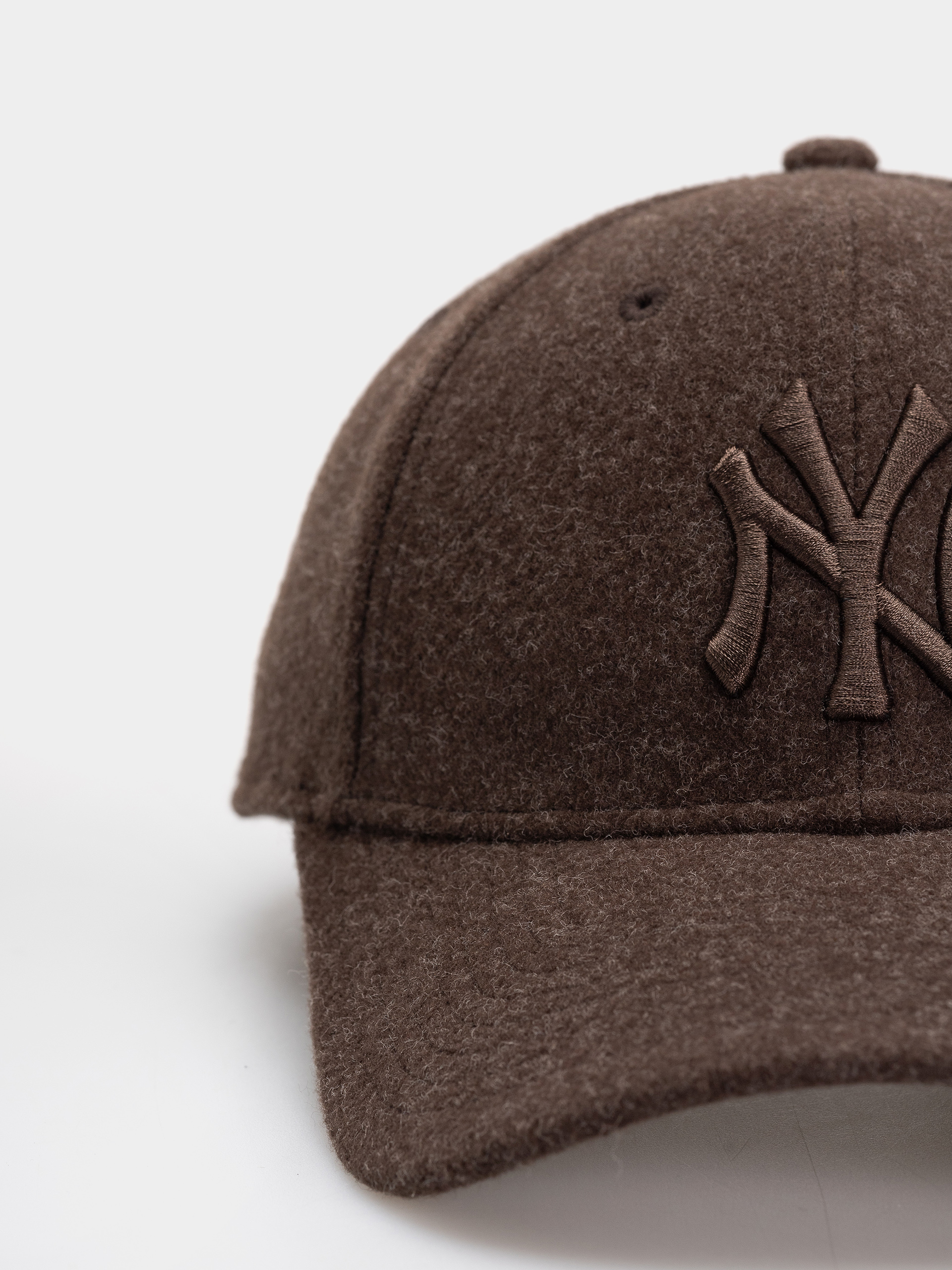 Czapka z daszkiem New Era Winter 9Forty New York Yankees (brown)