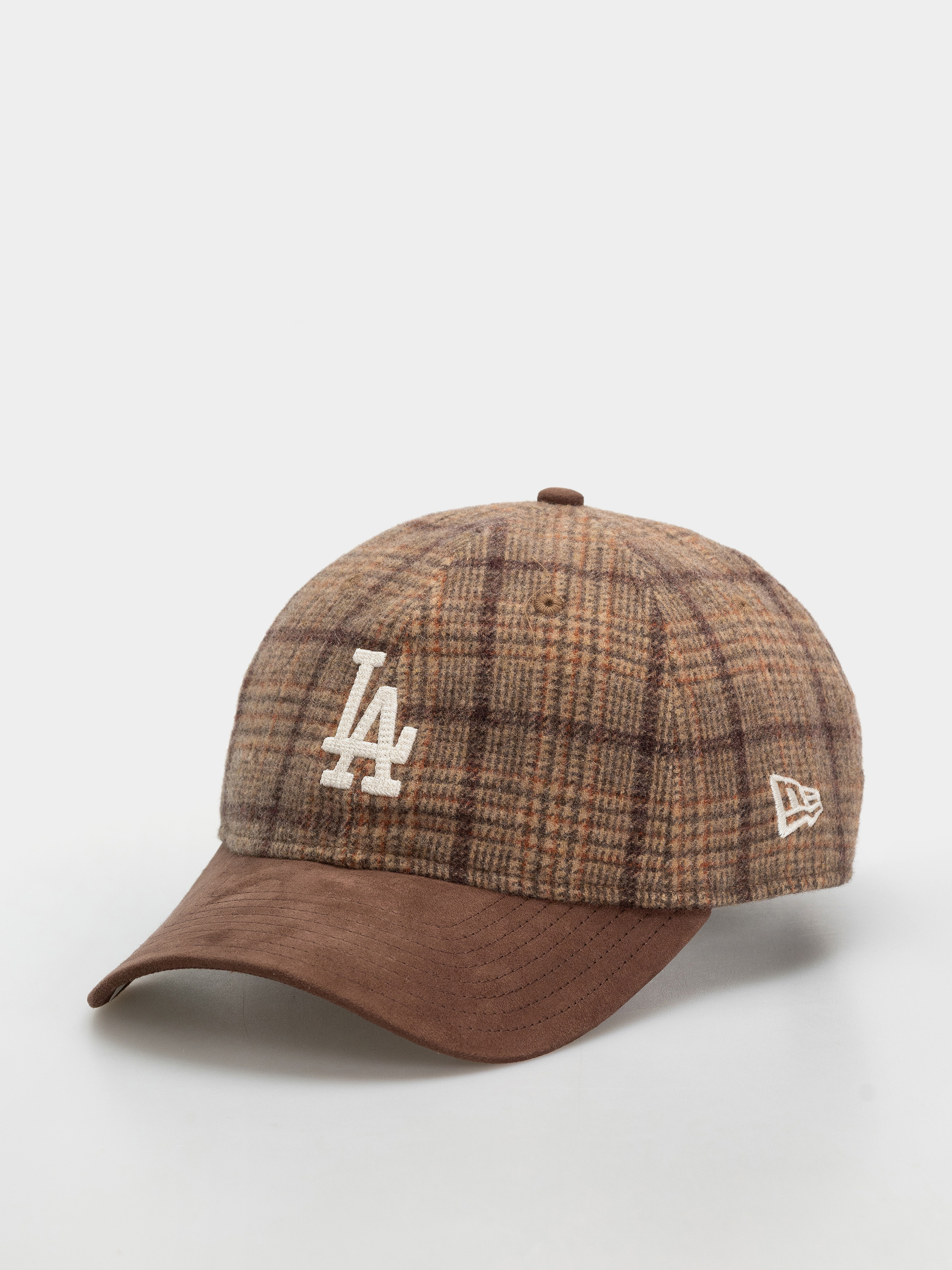 Czapka z daszkiem New Era Mix Check 9Twenty Los Agneles Dodgers