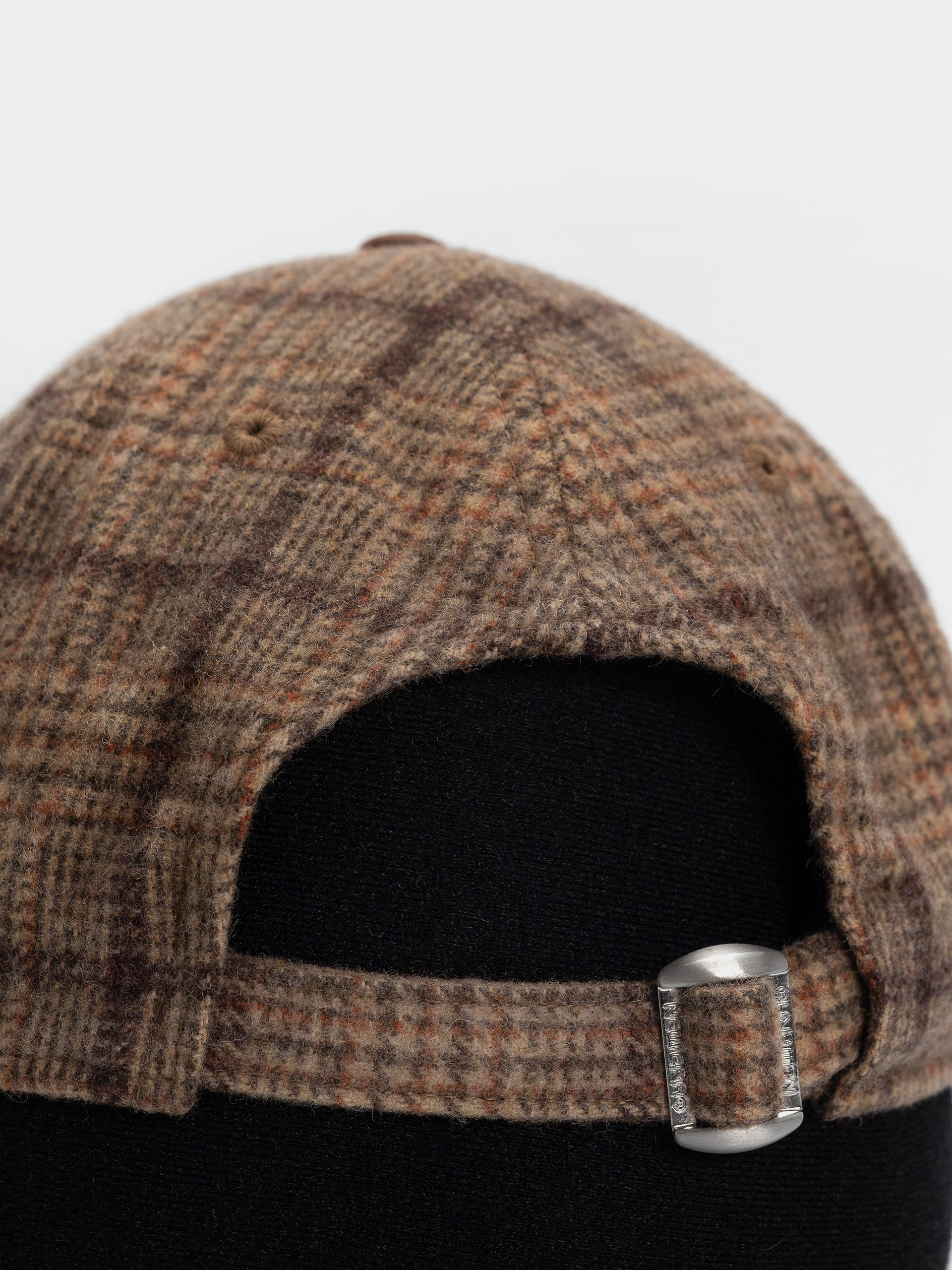 Czapka z daszkiem New Era Mix Check 9Twenty Los Agneles Dodgers (brown check)