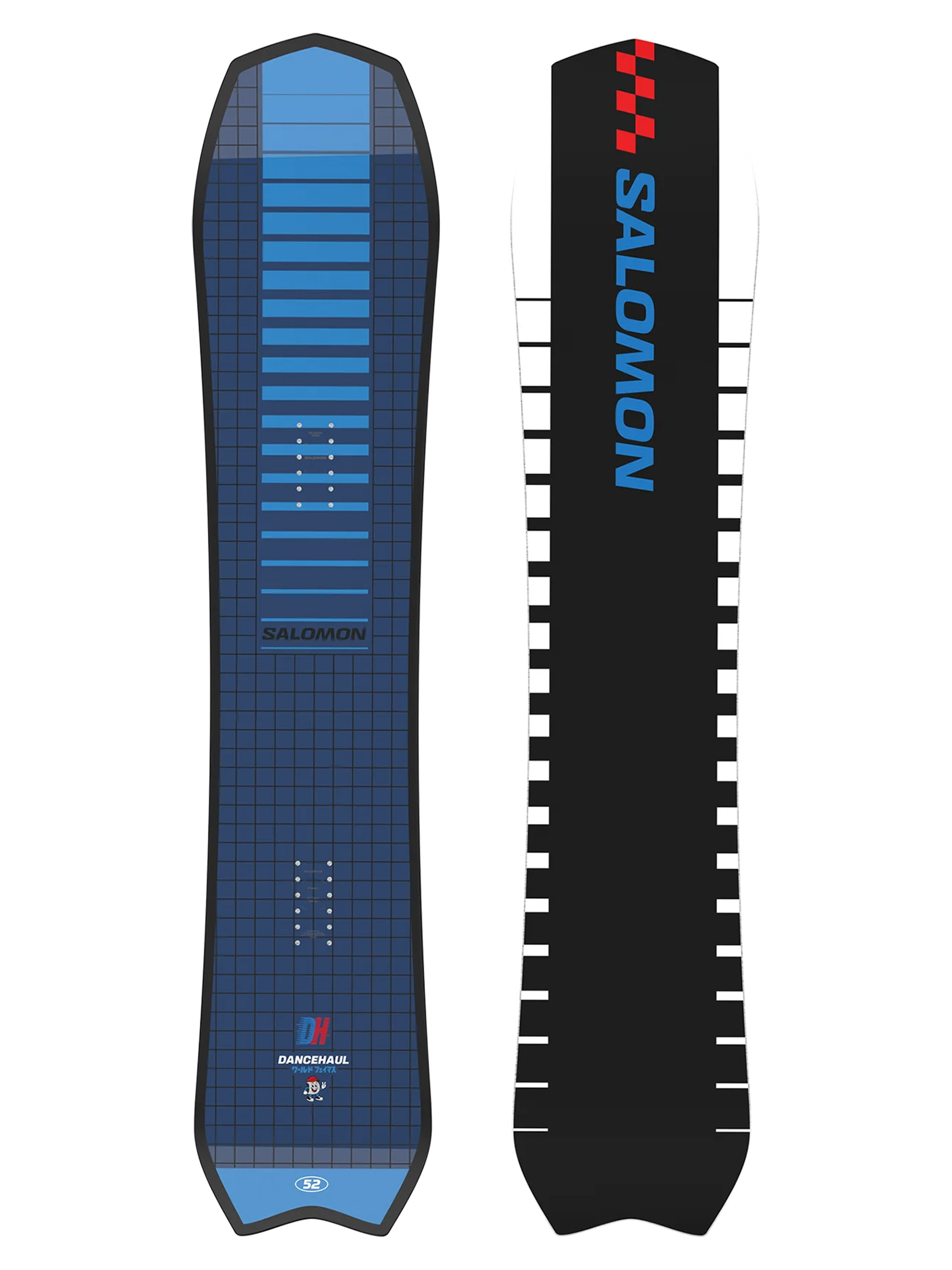 Deska snowboardowa Salomon Dancehaul (black/white/blue)