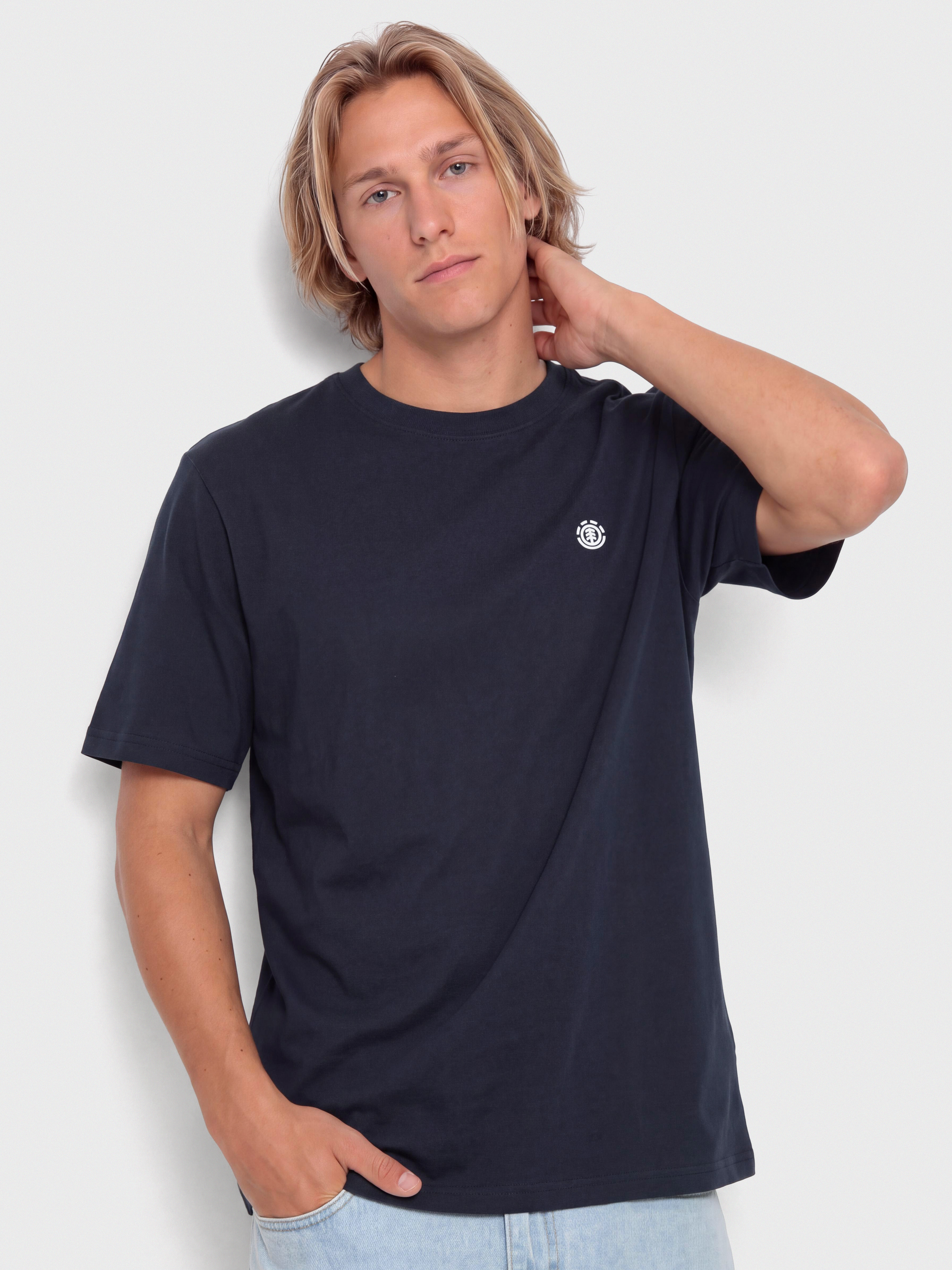 T-shirt Element Icon Embroidery (eclipse navy)