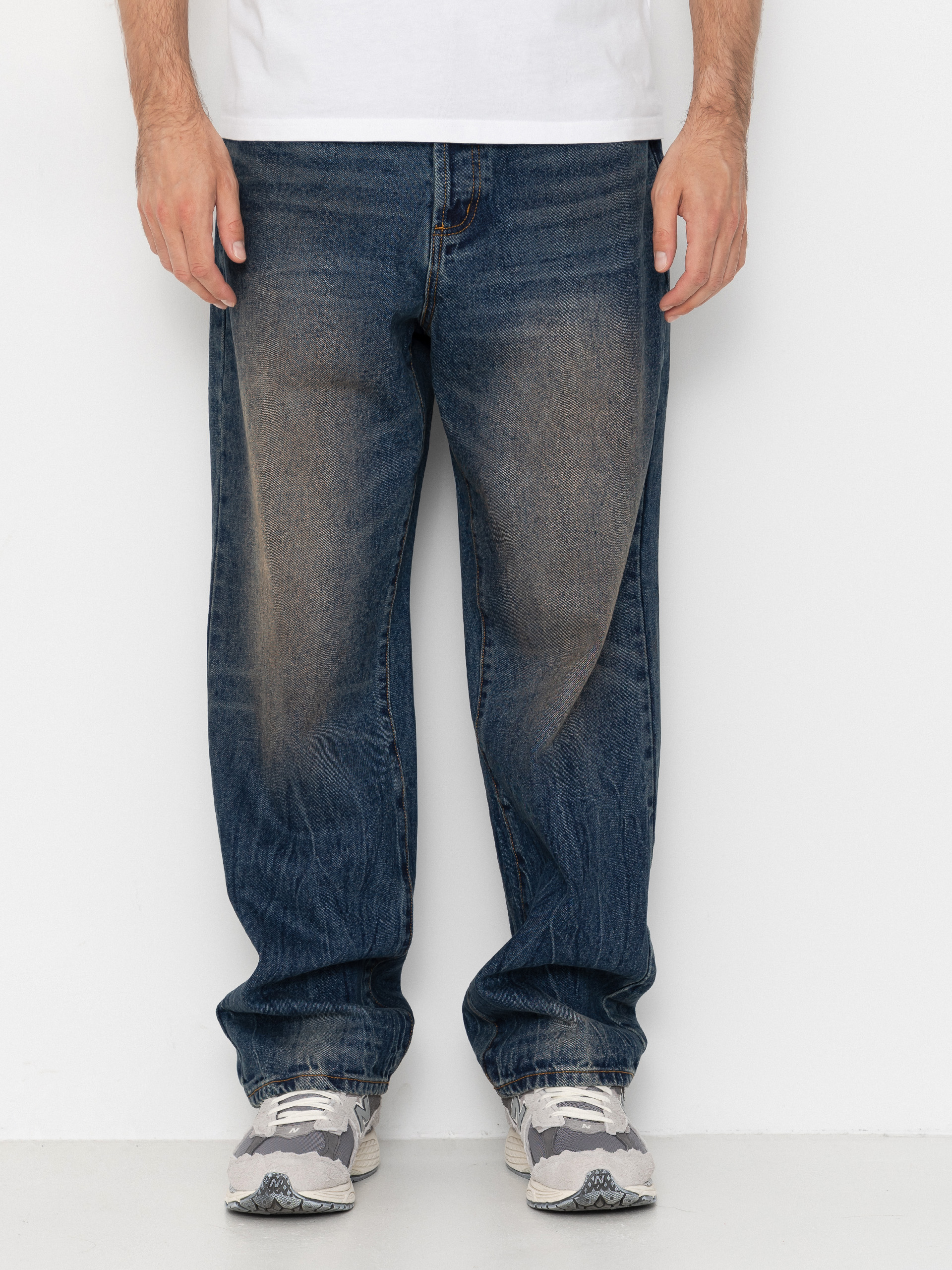 Spodnie OBEY Classic Baggy Denim (oil stained indigo)