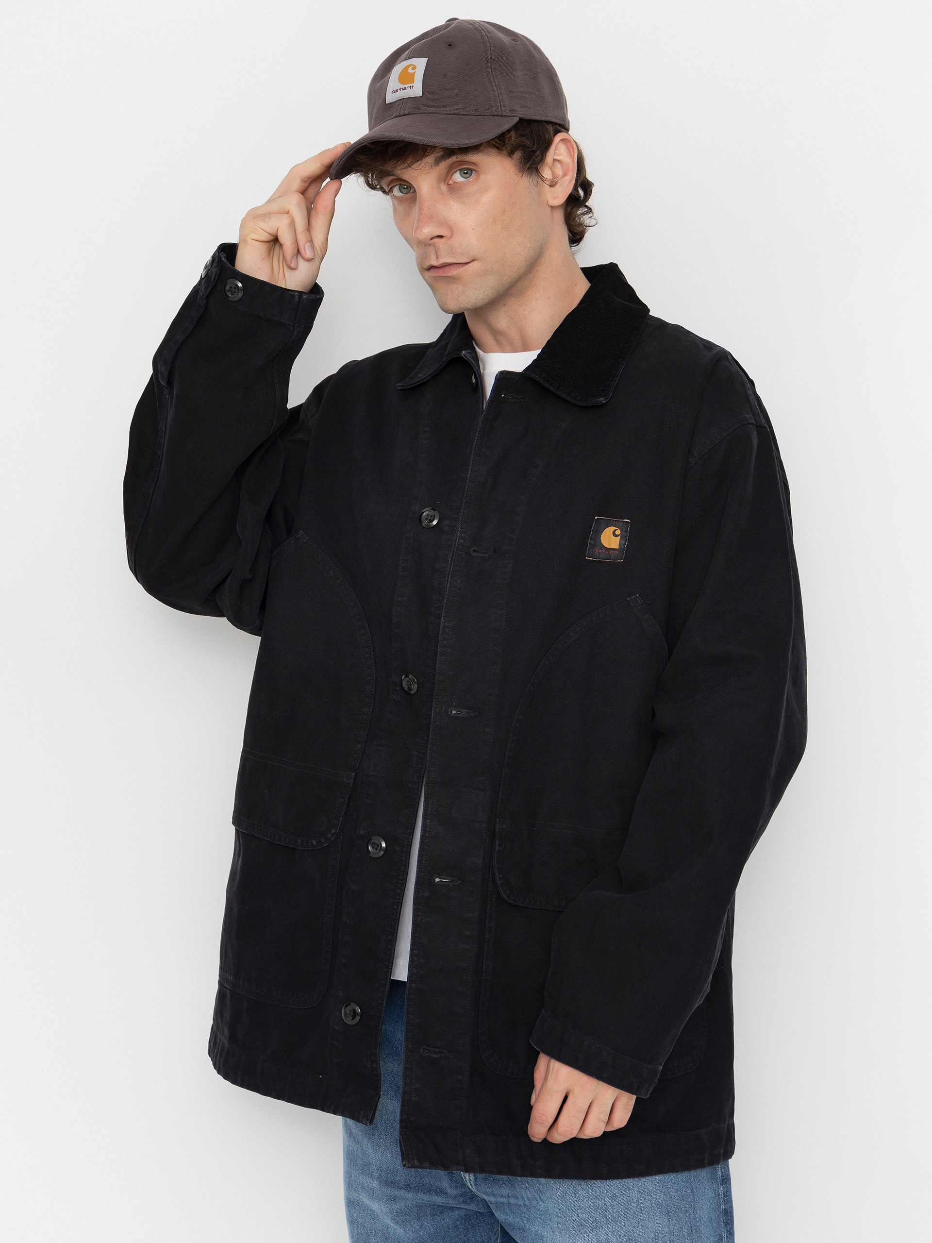Kurtka Carhartt WIP Prescott Coat (black/black)
