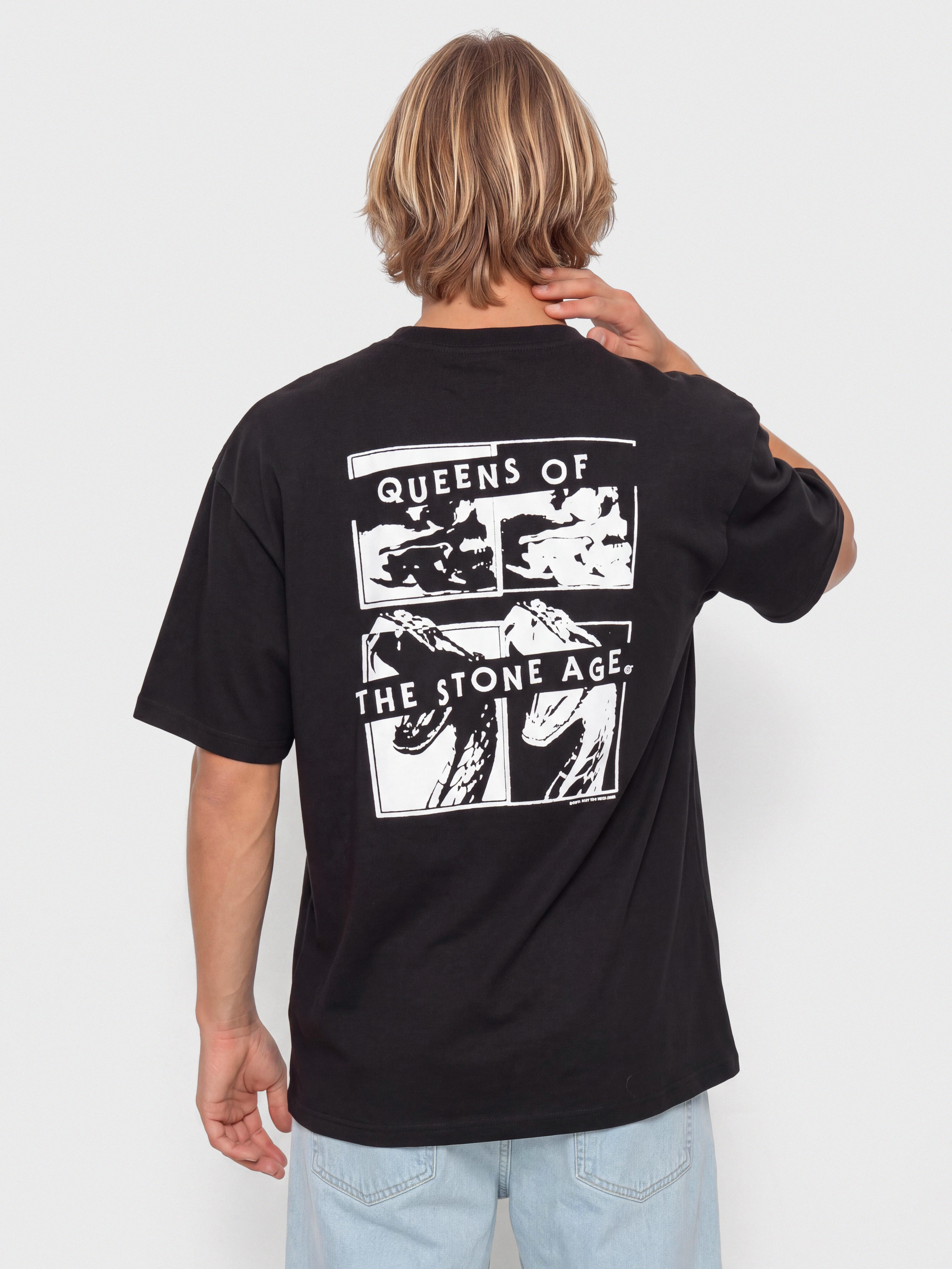 T-shirt Vans Queens Of The Stone Age Ouroboros (black)
