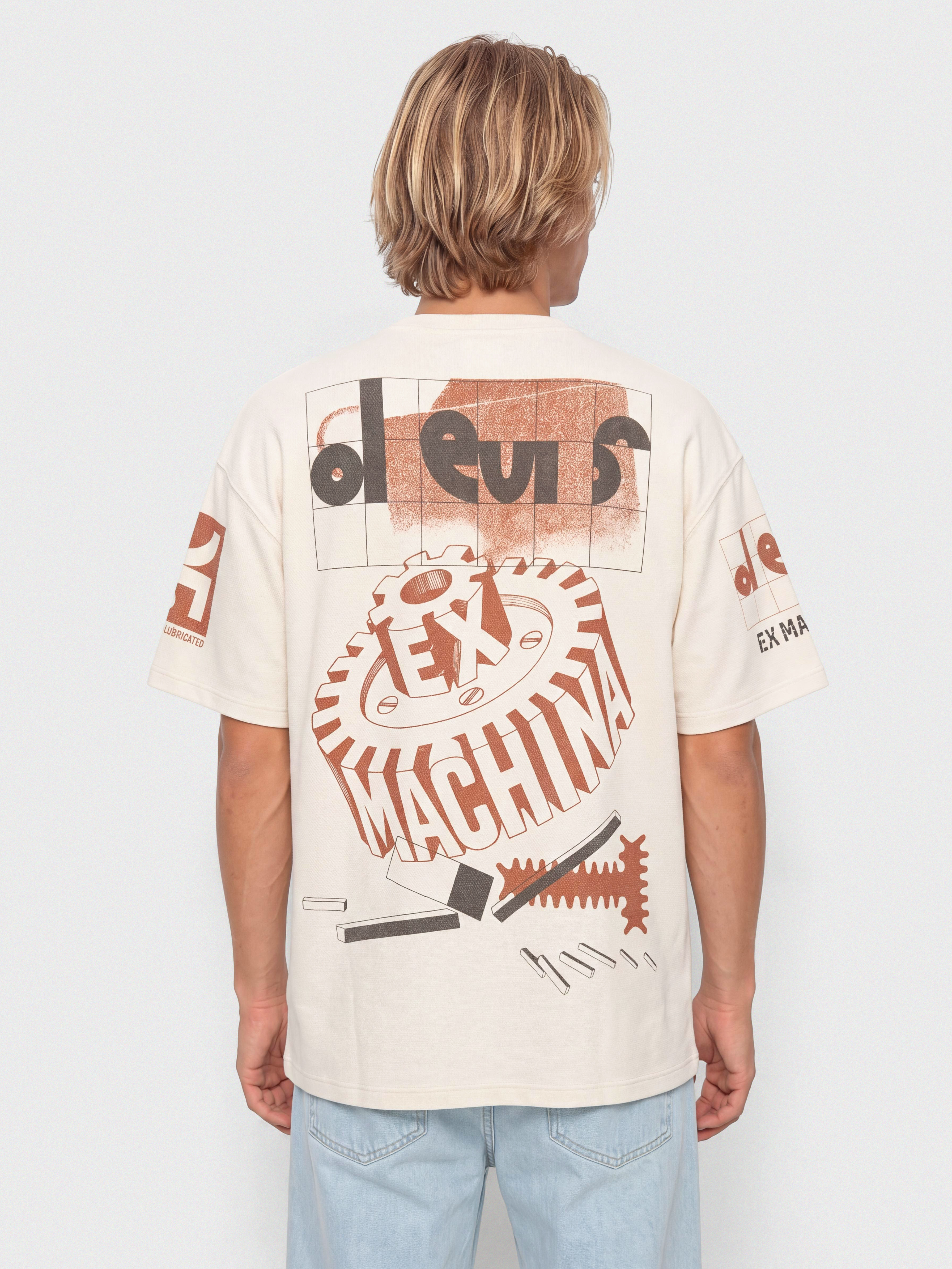 T-shirt Deus Ex Machina Merz (dirty white)