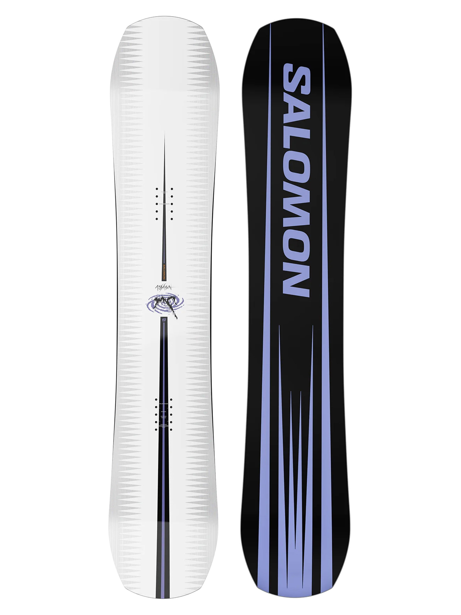Męska Deska snowboardowa Salomon Assassin (black/purple)