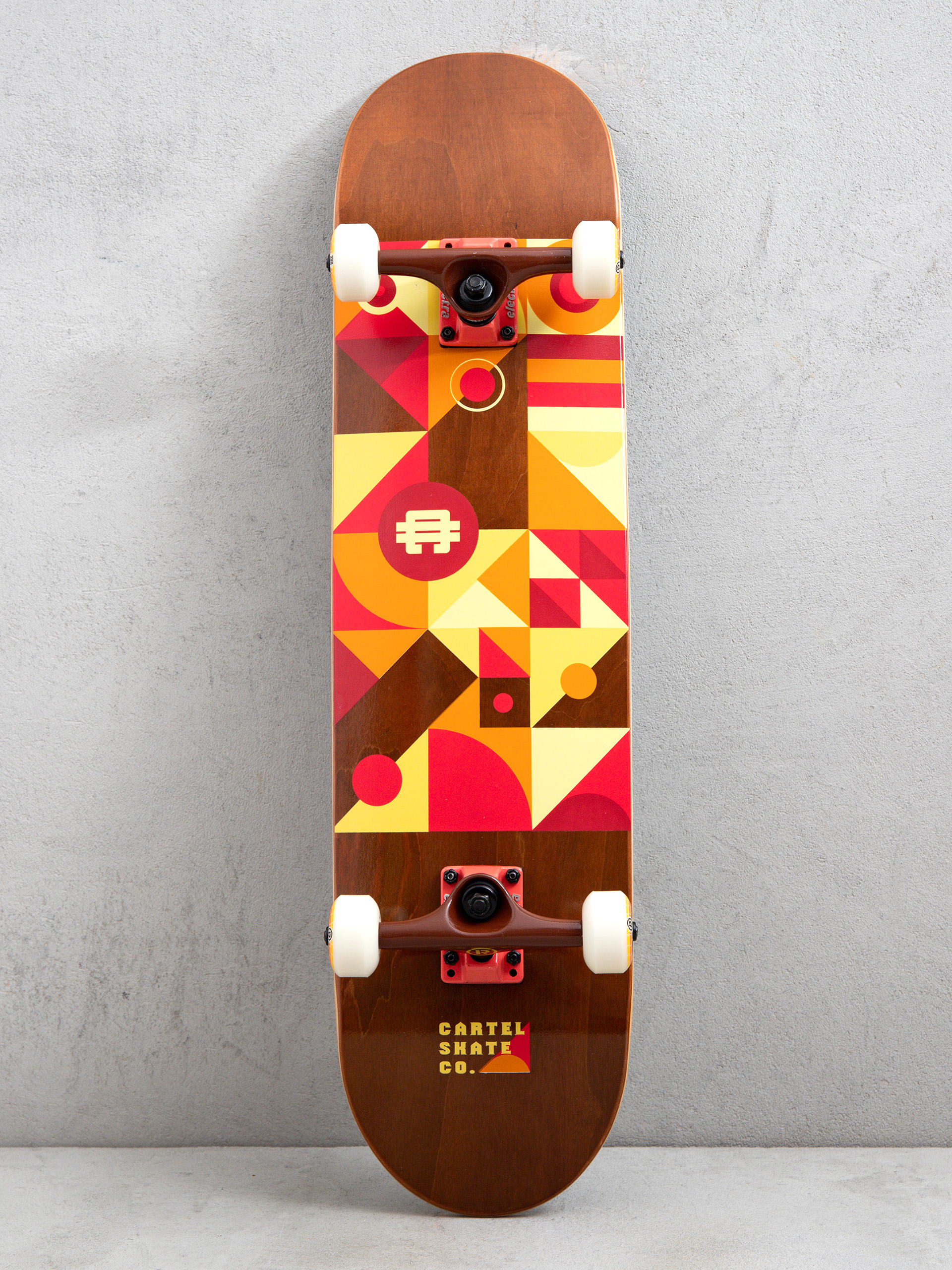 Deskorolka Cartel Skateboards Misterio (deep brown)