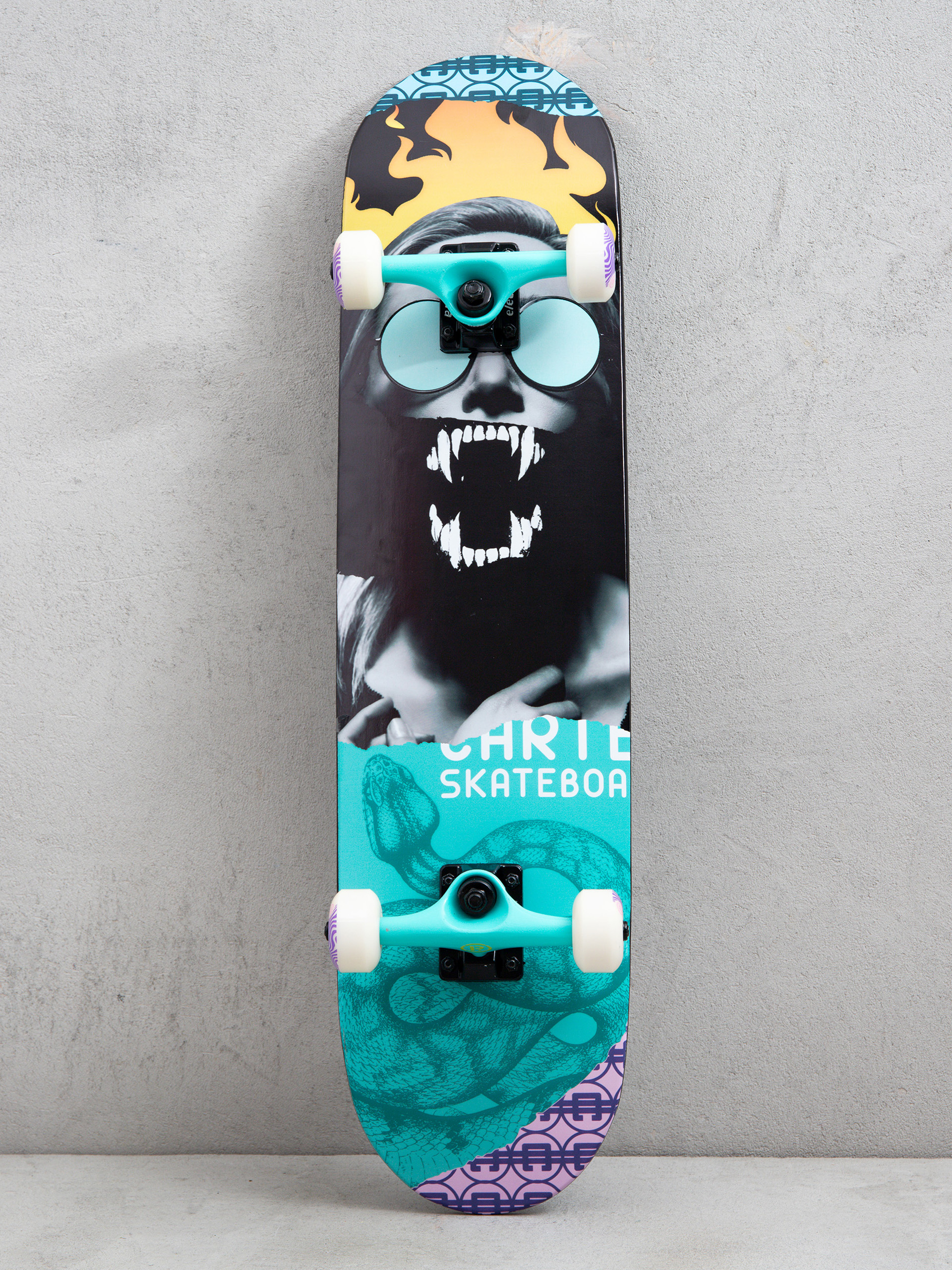 Deskorolka Cartel Skateboards Venom (black)