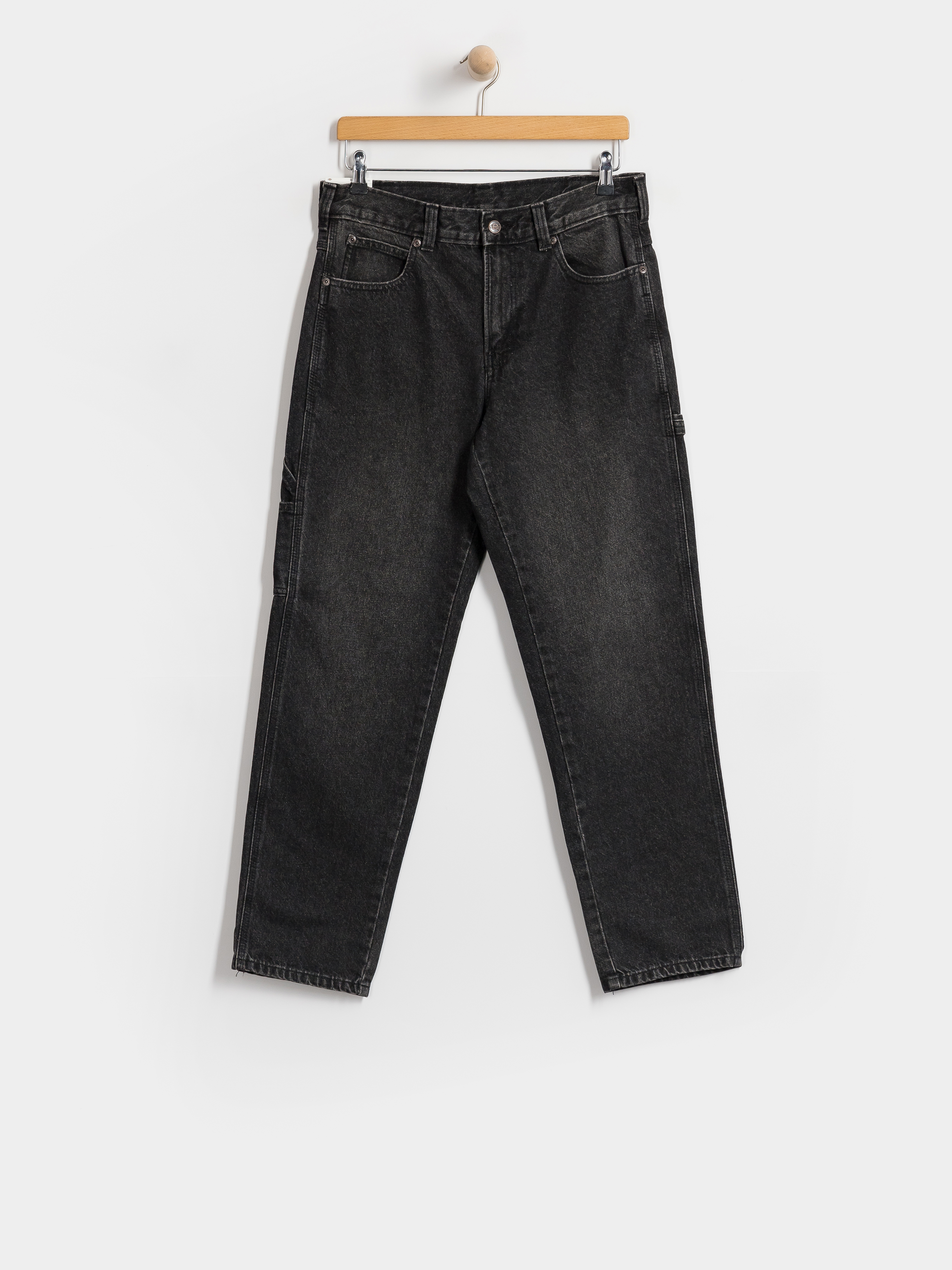 Spodnie Dickies 993 Regular Tapered Carpenter Jeans (black wash faded)