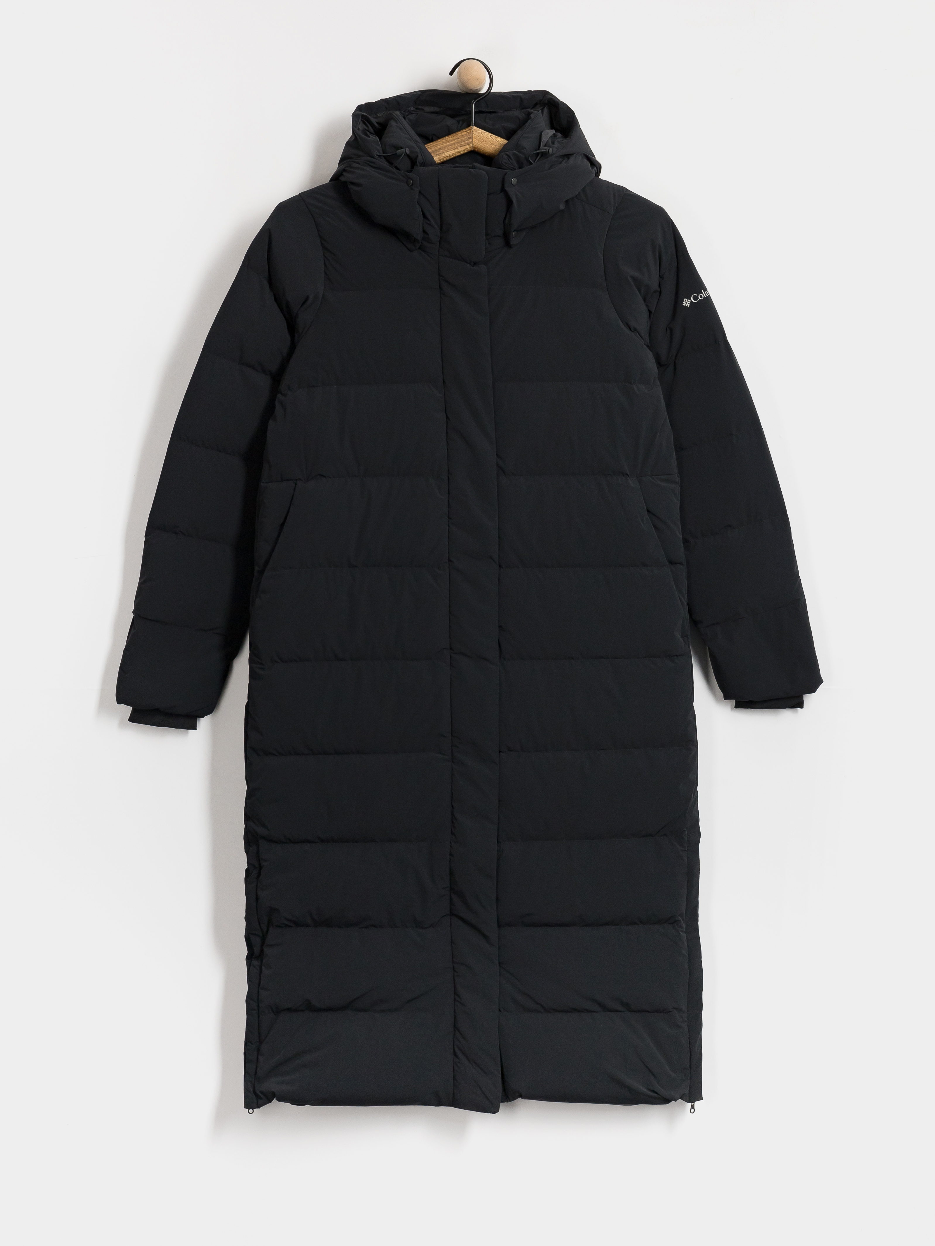 Kurtka Columbia Amaze Puff Long Hooded Wmn (black)