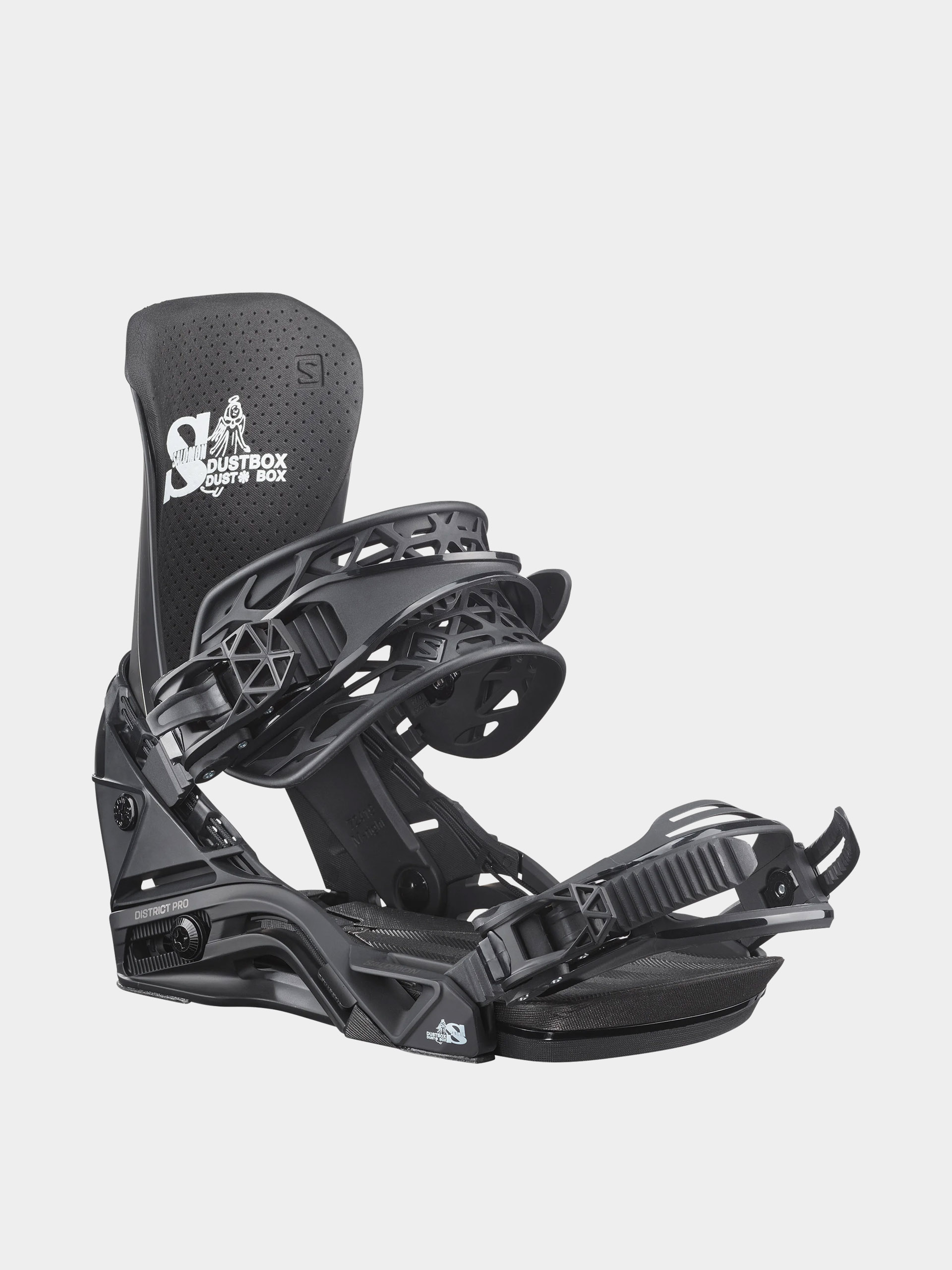 Wiązania snowboardowe Salomon District Pro (black)