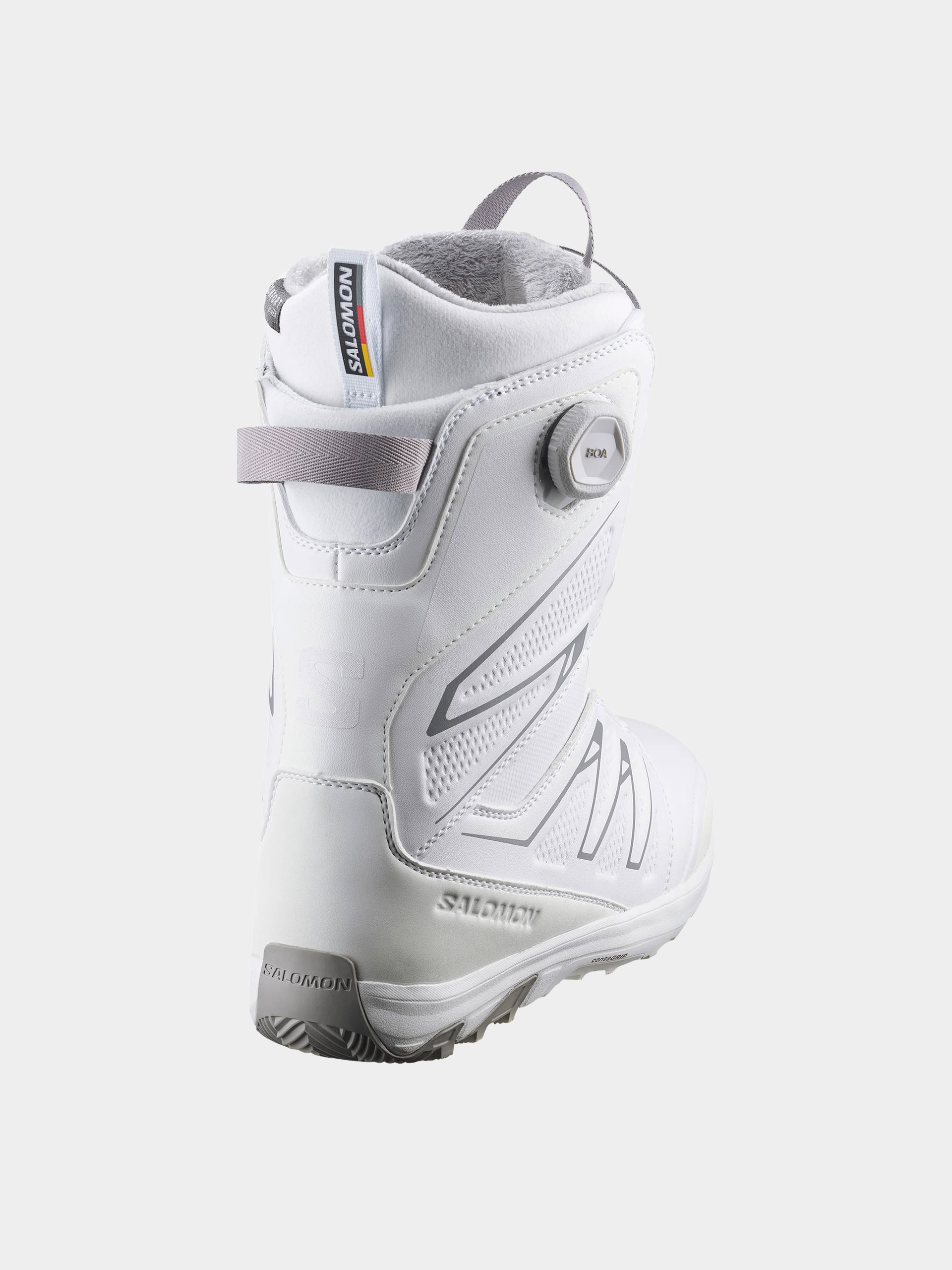Damskie Buty snowboardowe Salomon Ivy Boa Sj Boa (white/white)