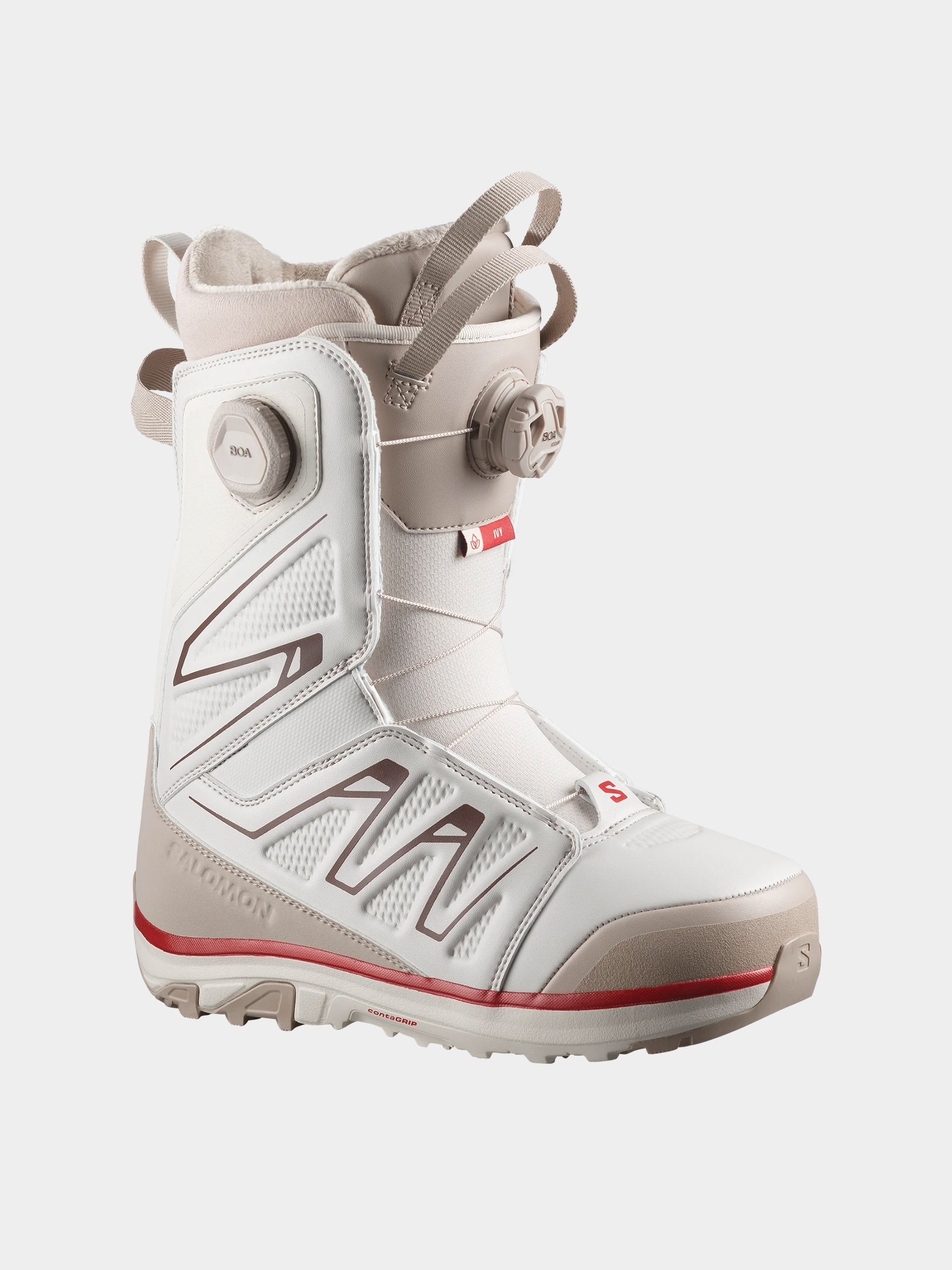 Buty snowboardowe Salomon Ivy Boa Sj Boa Wmn (almond milk/white pepper)