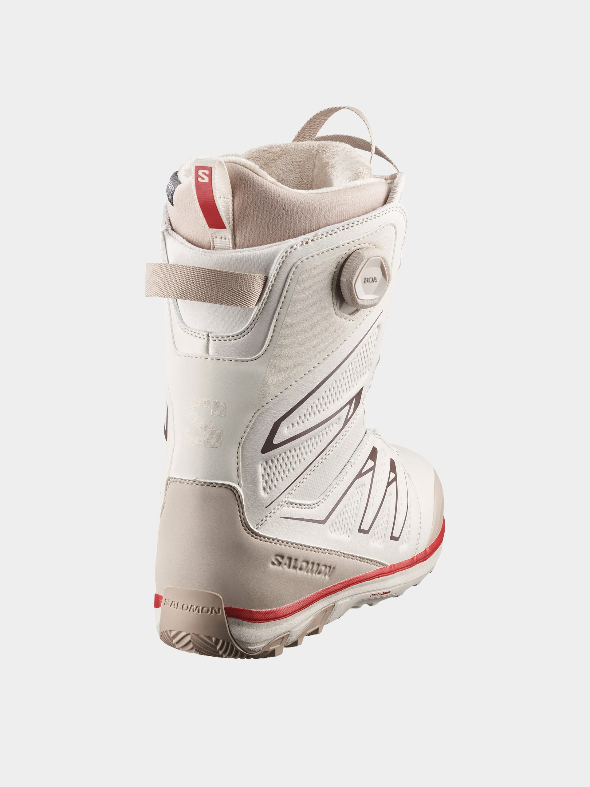 Damskie Buty snowboardowe Salomon Ivy Boa Sj Boa (almond milk/white pepper)