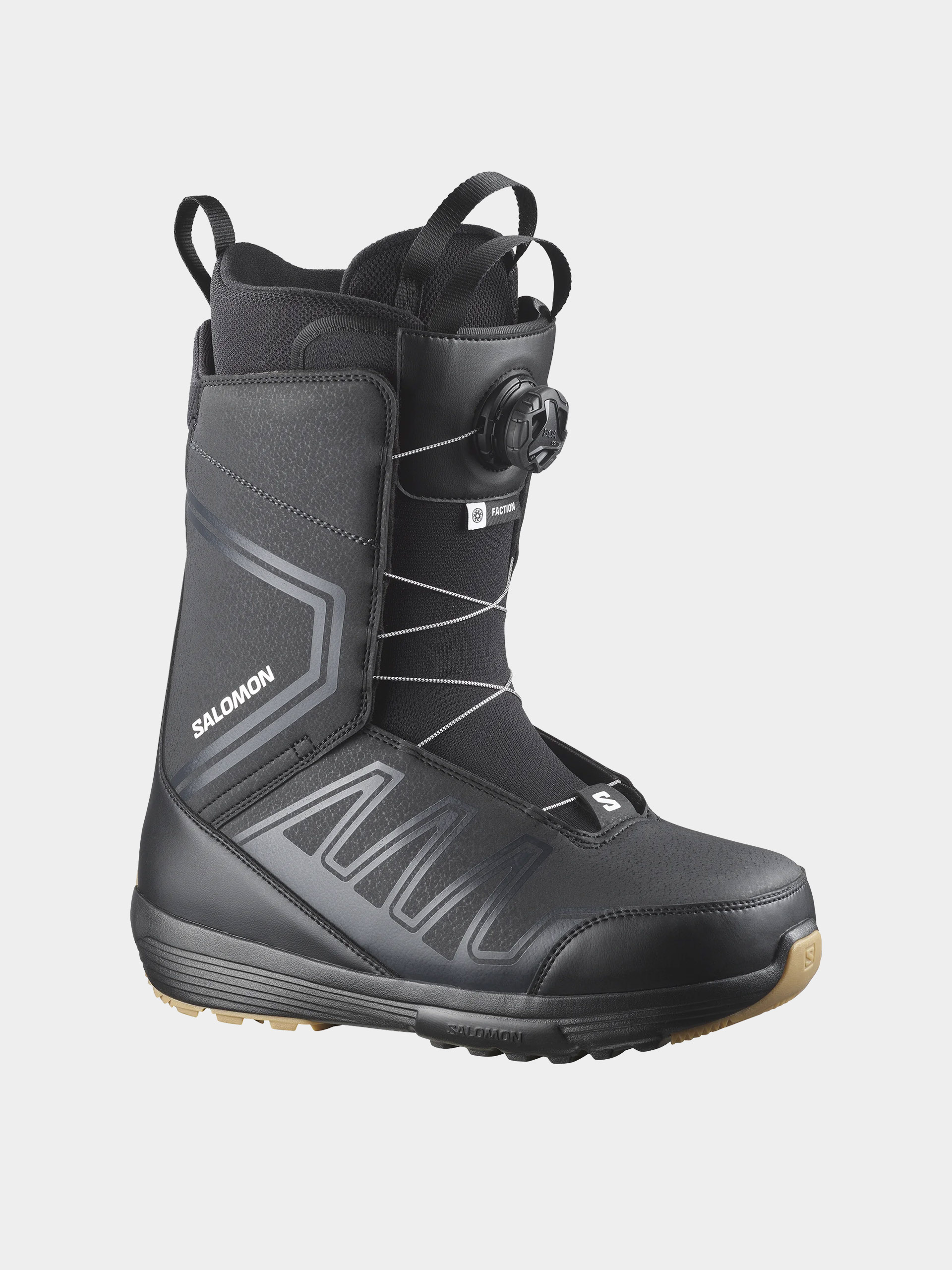 Męskie Buty snowboardowe Salomon Faction Boa (black/black)