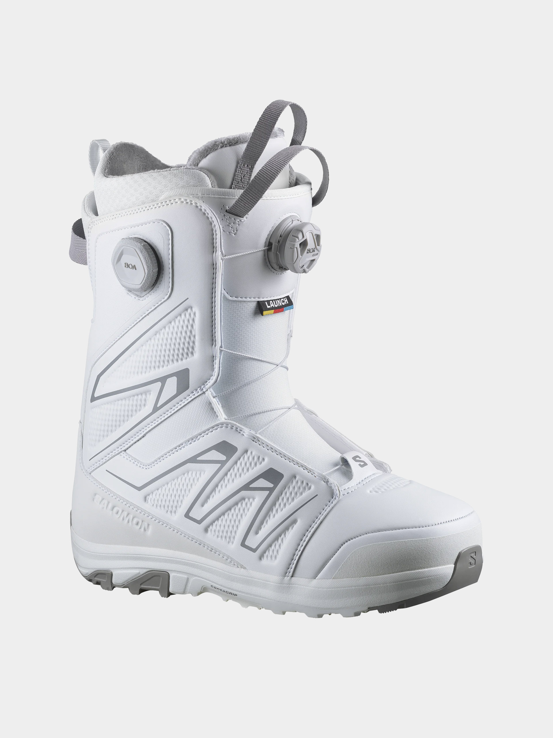 Buty snowboardowe Salomon Launch Boa Sj (white/white)