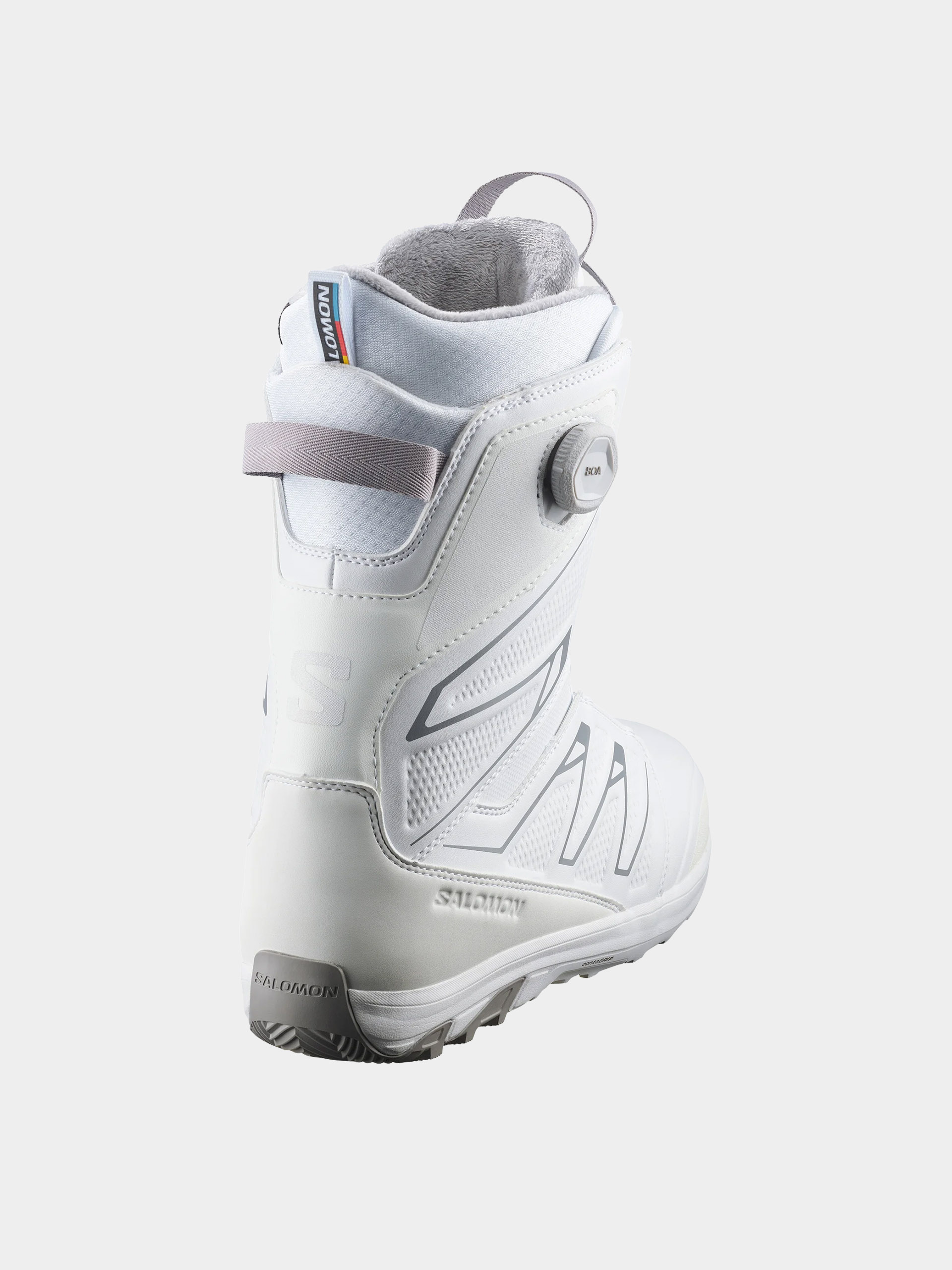 Męskie Buty snowboardowe Salomon Launch Boa Sj (white/white)