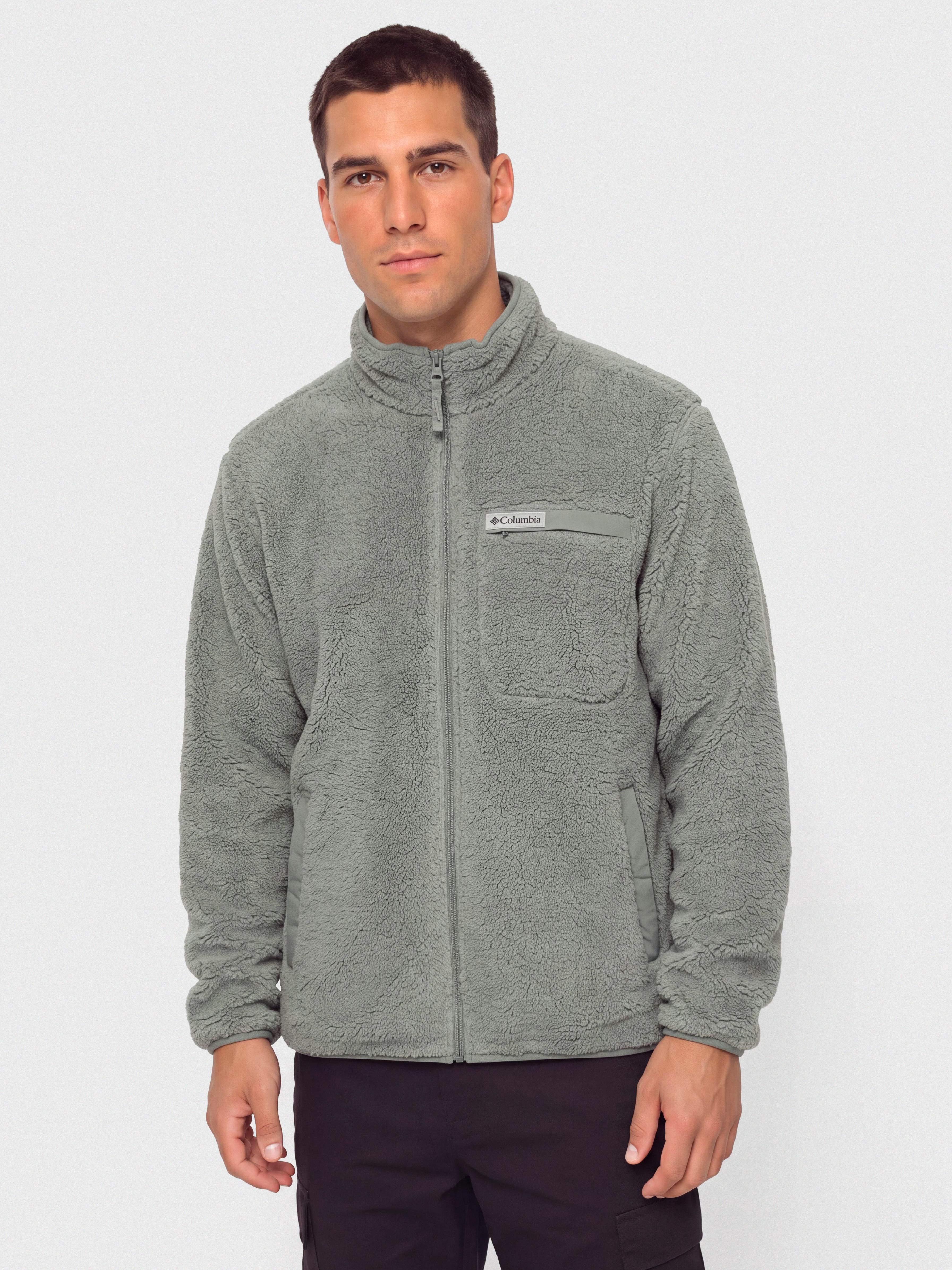 Polar Columbia Rugged Ridge High Pile Full Zip (sedona sage)