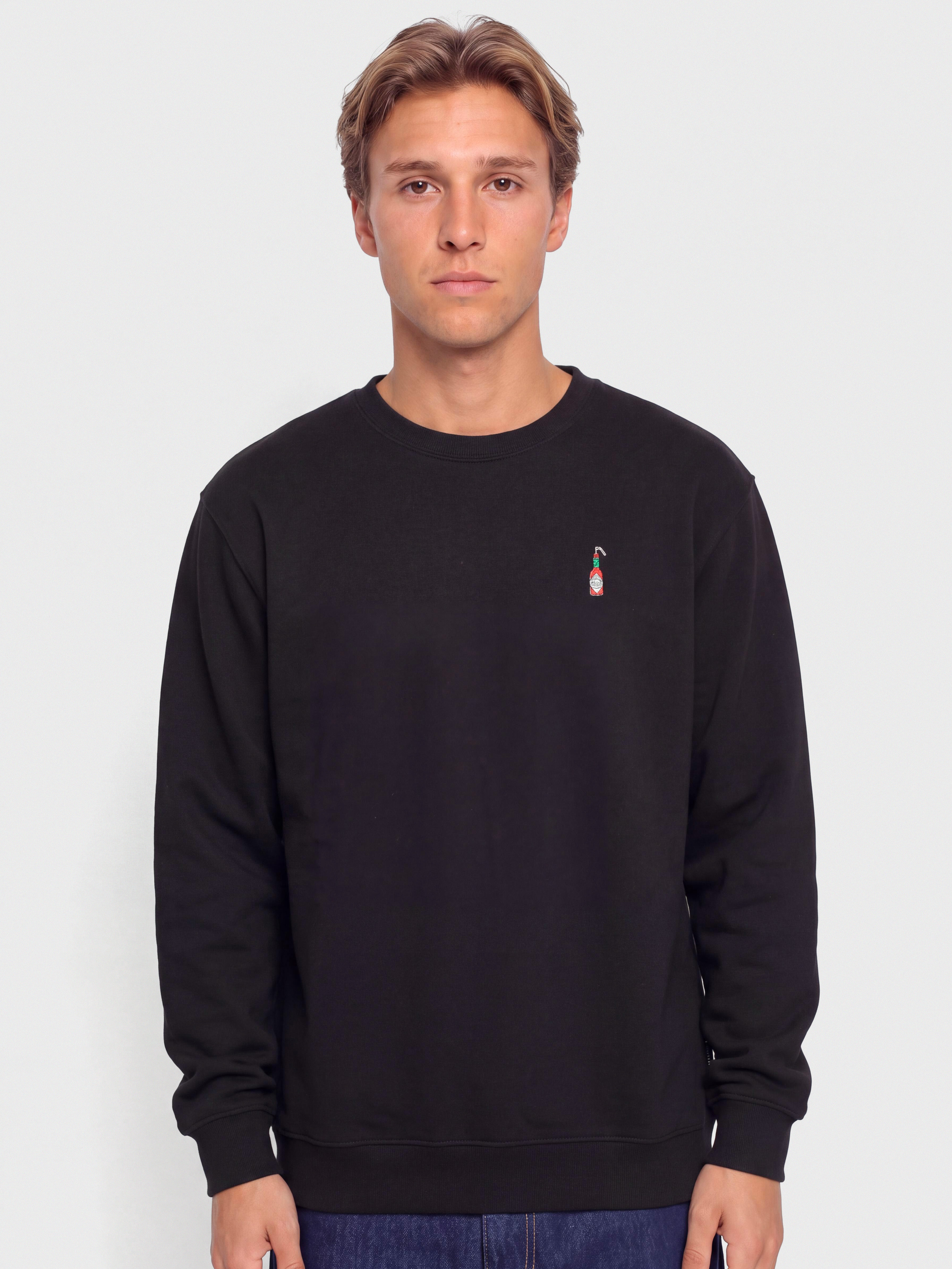 Bluza Iriedaily Hot Hot Sauce Crewneck (black)