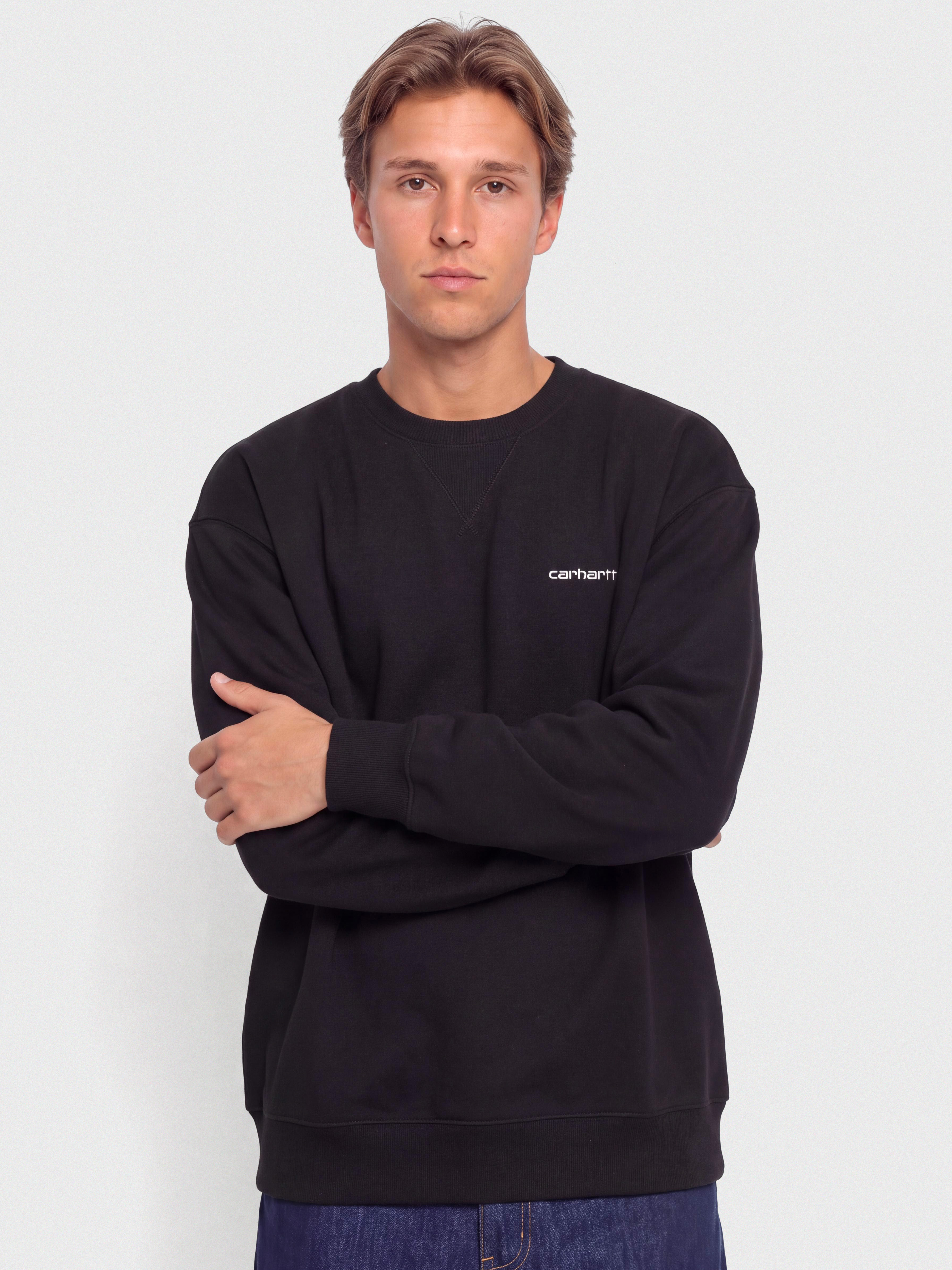 Bluza Carhartt WIP Ebbert (black/white)