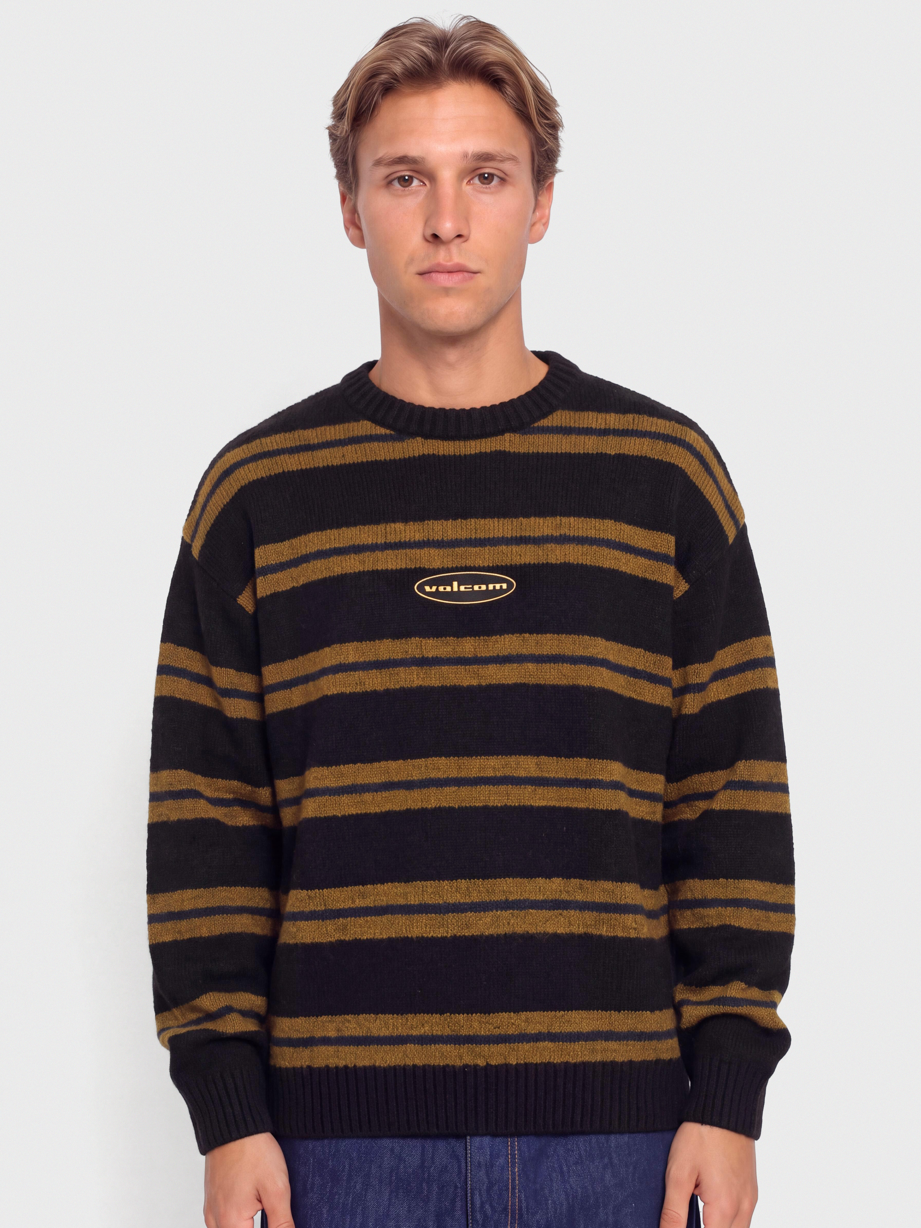Bluza Volcom Striperstand Sweater (black)