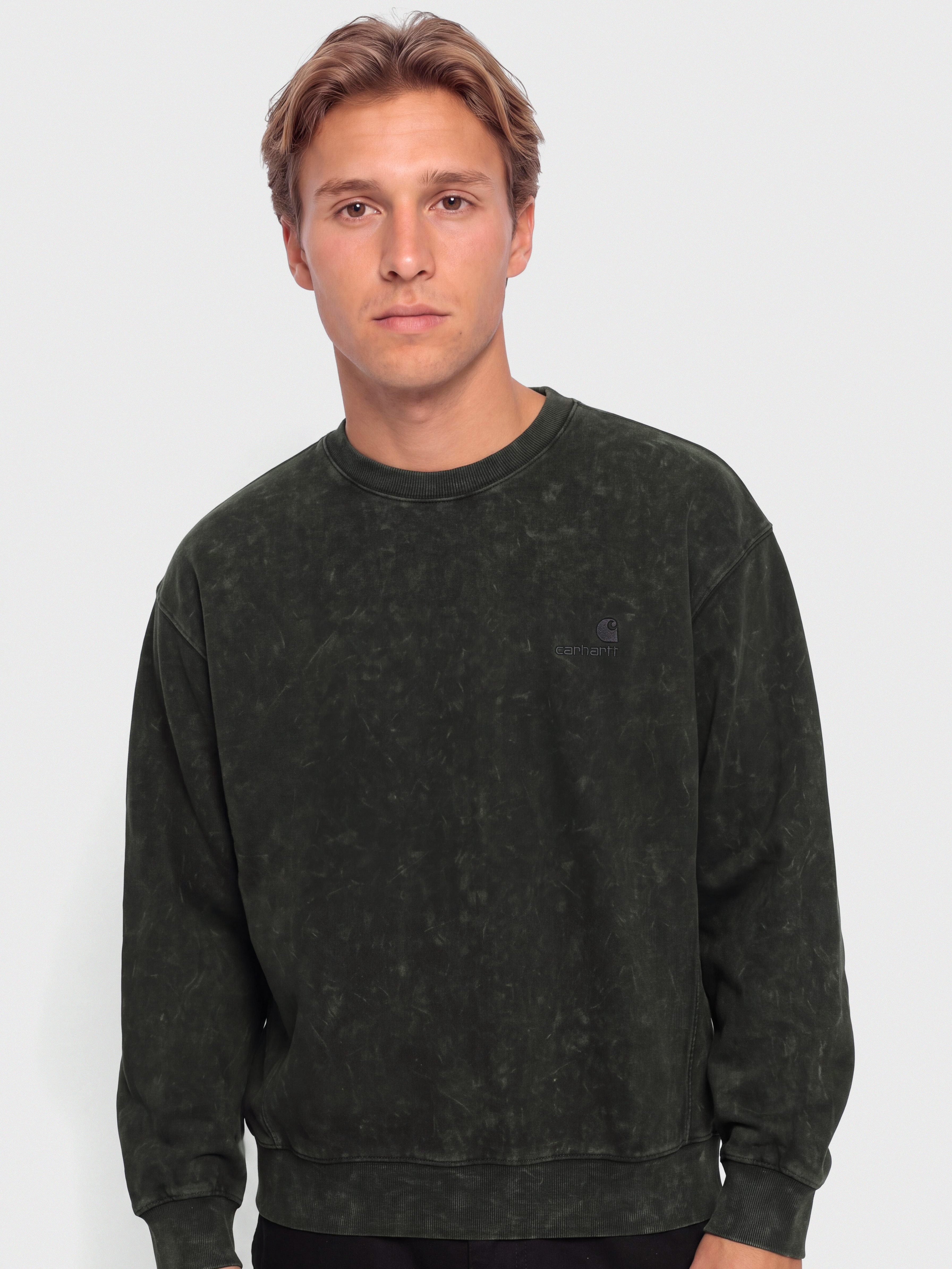 Bluza Carhartt WIP Lambert (raven/moon wash)