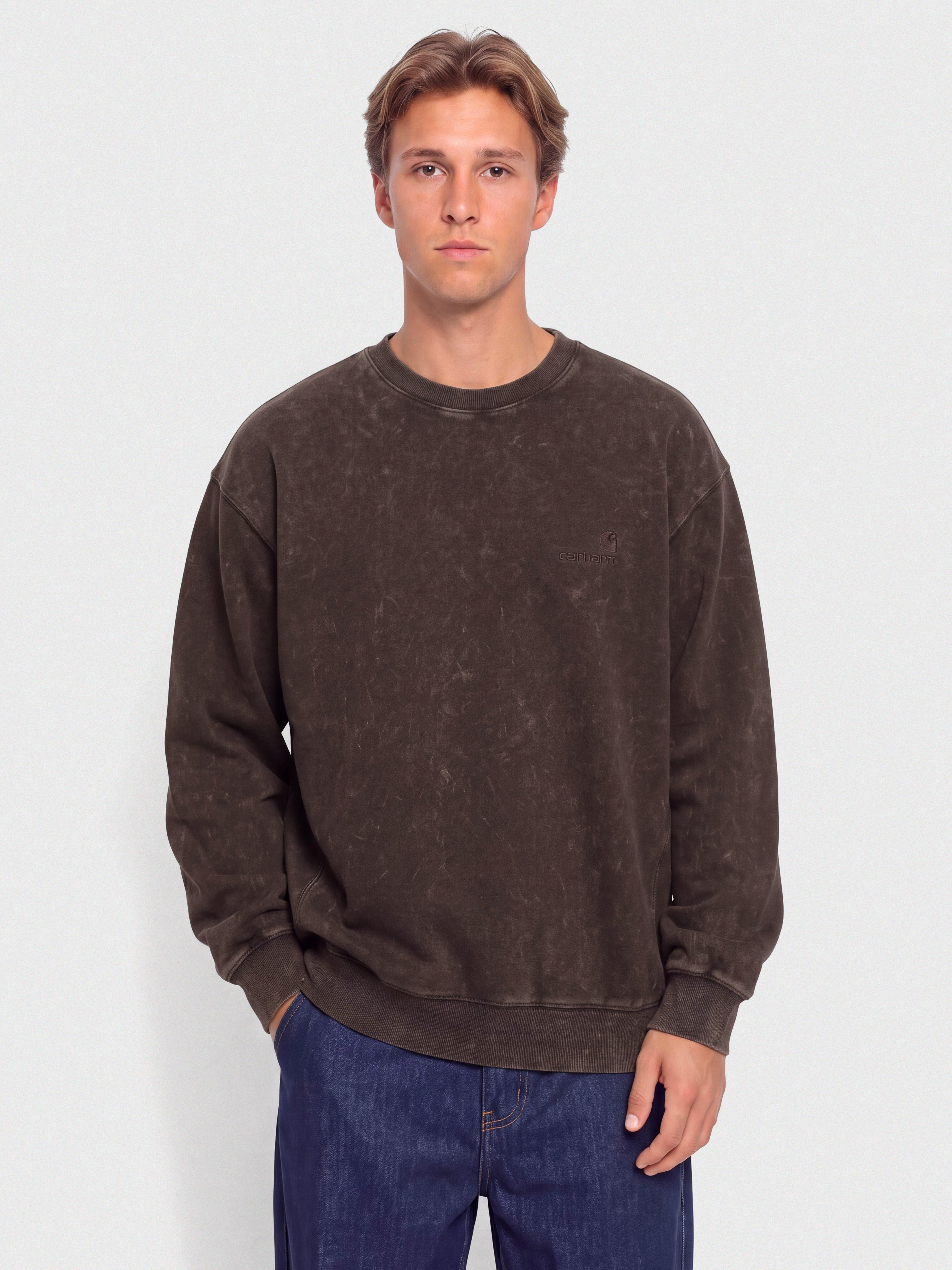 Bluza Carhartt WIP Lambert (tobacco/moon wash)