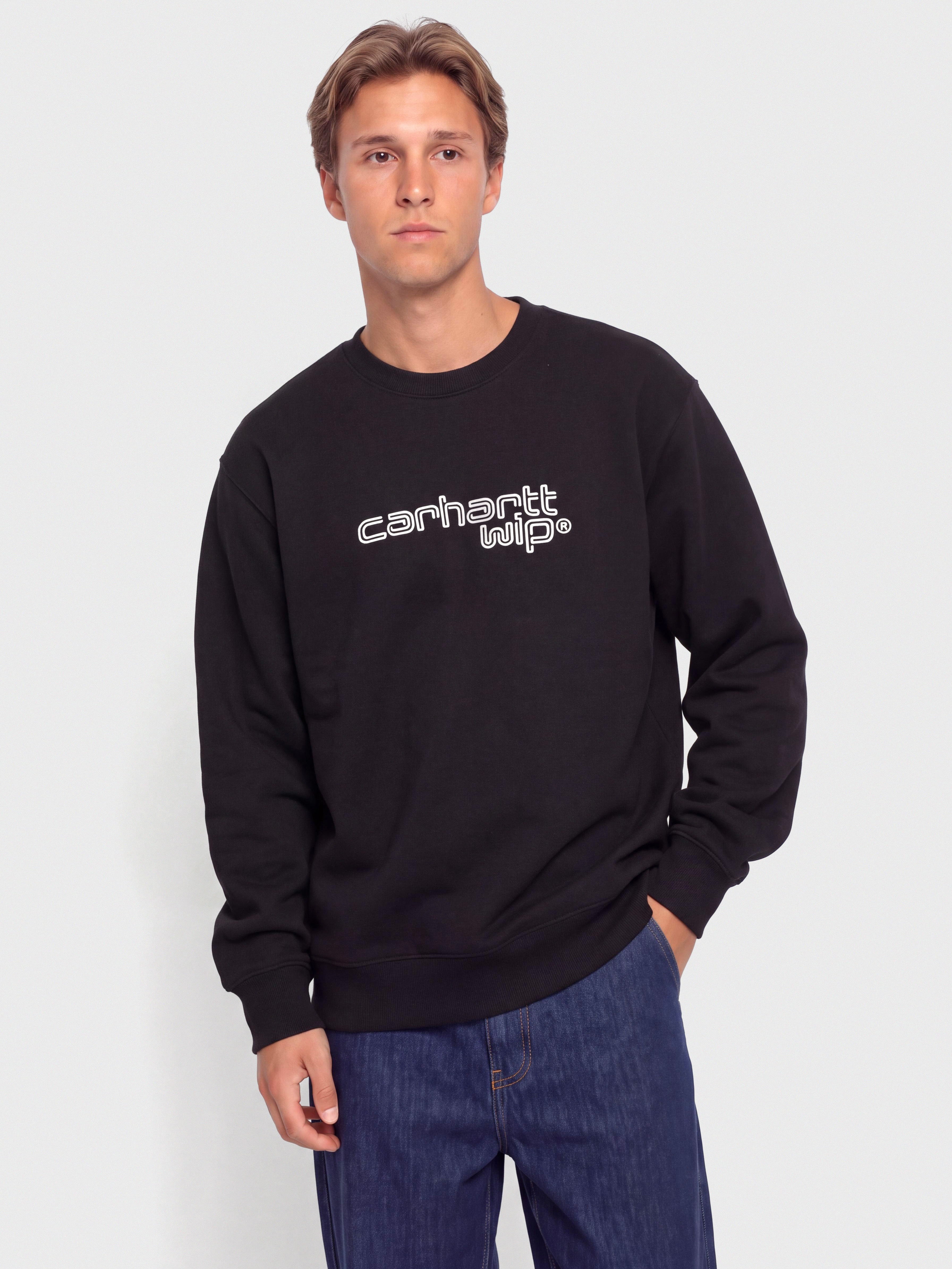 Bluza Carhartt WIP Wireless (black/wax)