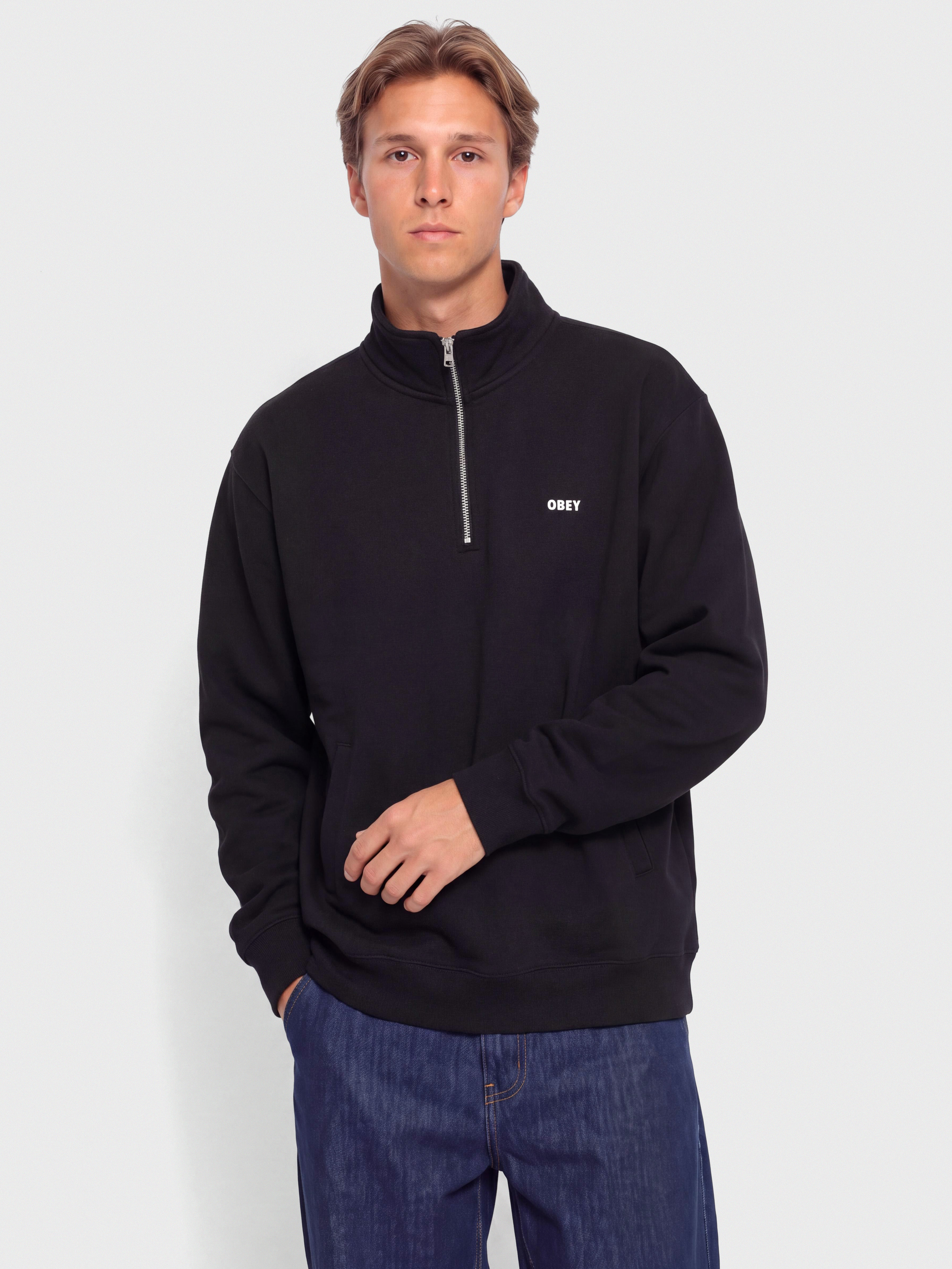 Bluza OBEY Established Works Bold Mockneck