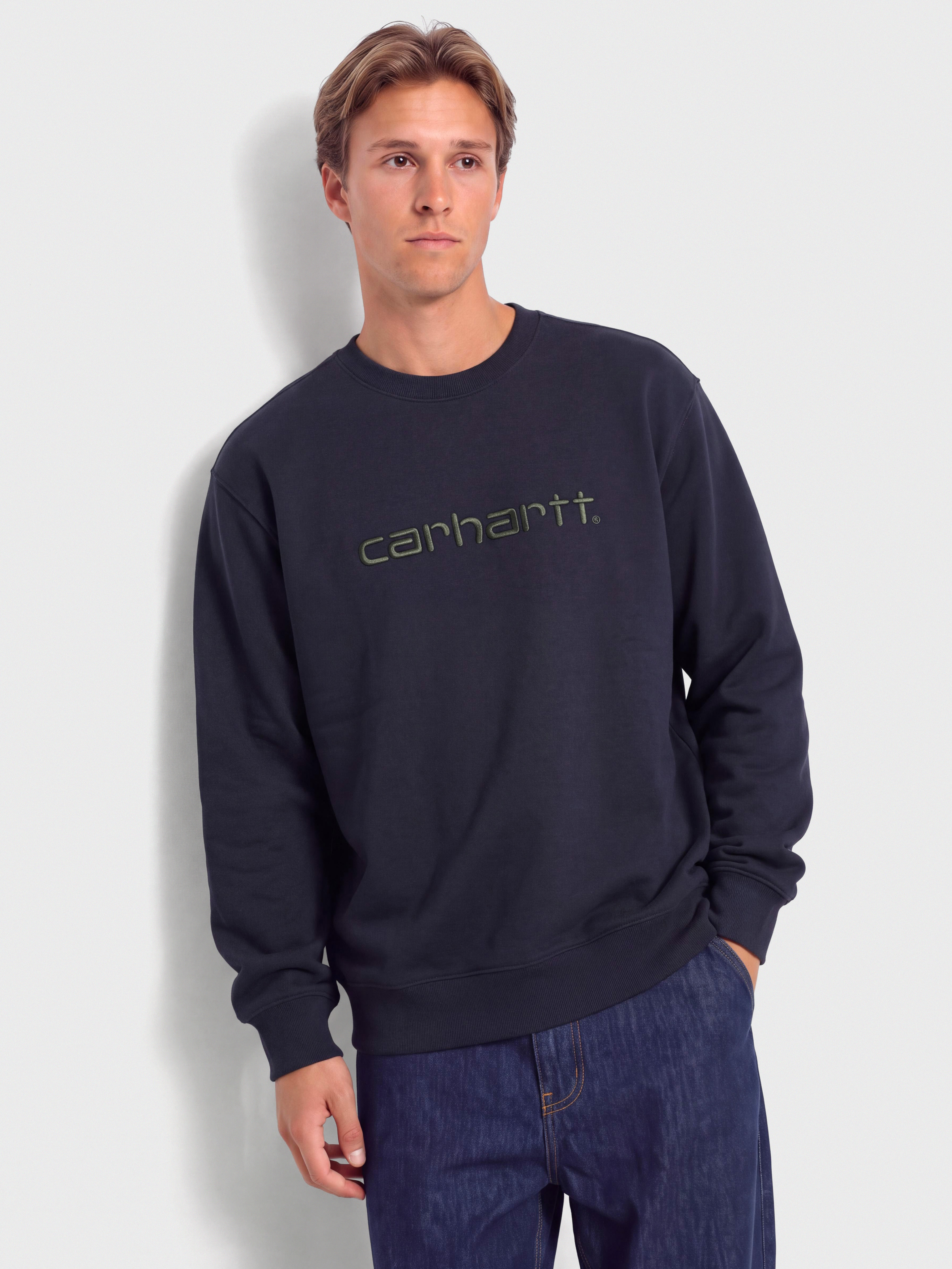 Bluza Carhartt WIP Carhartt (dark navy/dark scarab)