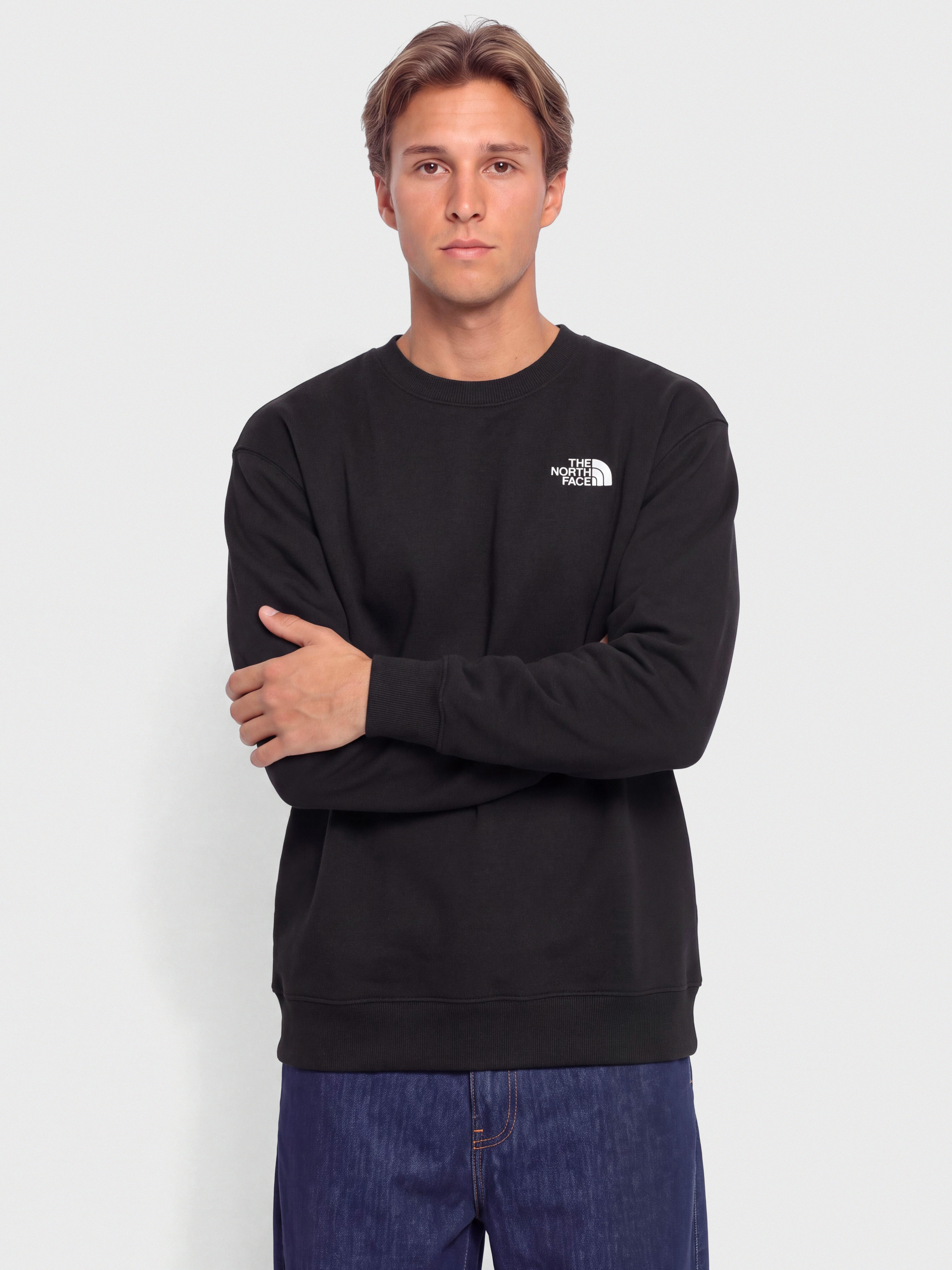 Bluza The North Face Essential Simple Dome Relaxed (tnf black)